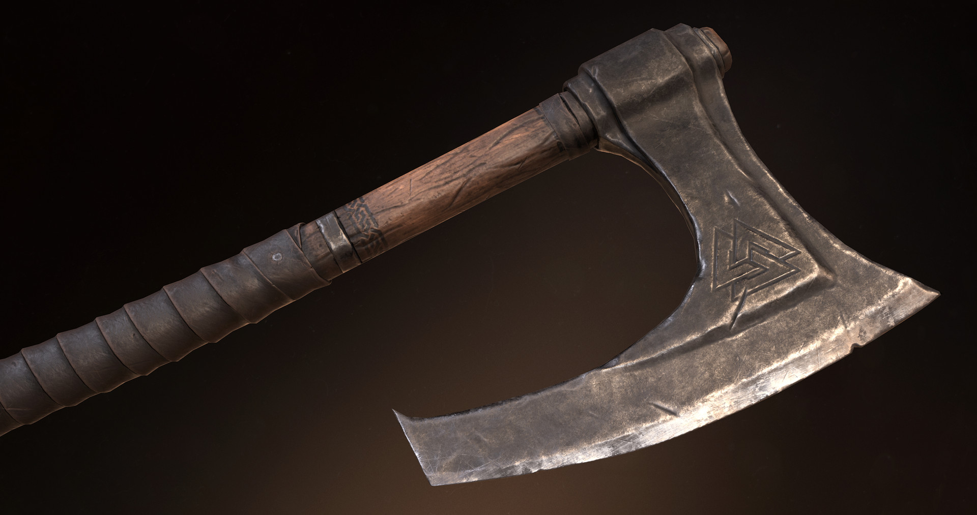 norse battle axe