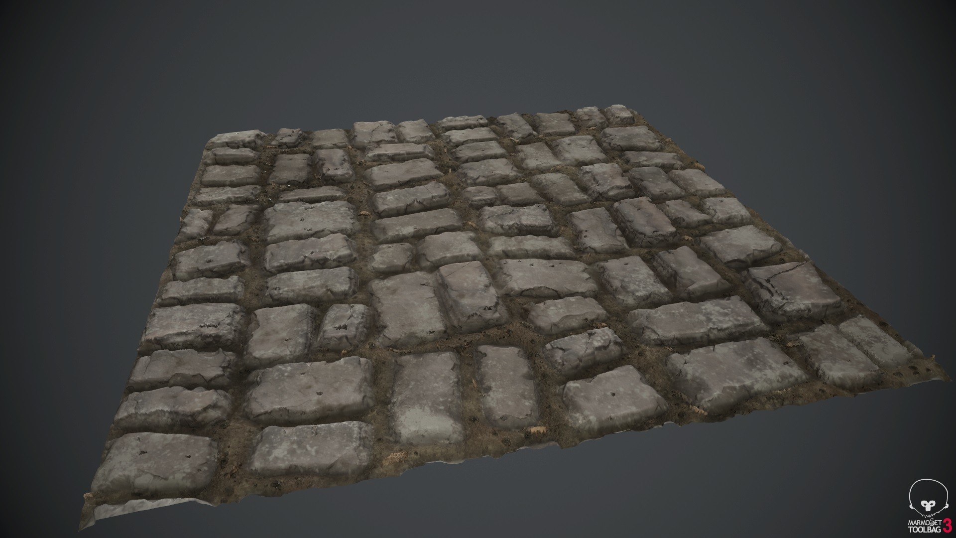 ArtStation - Substance Designer Cobblestone Material