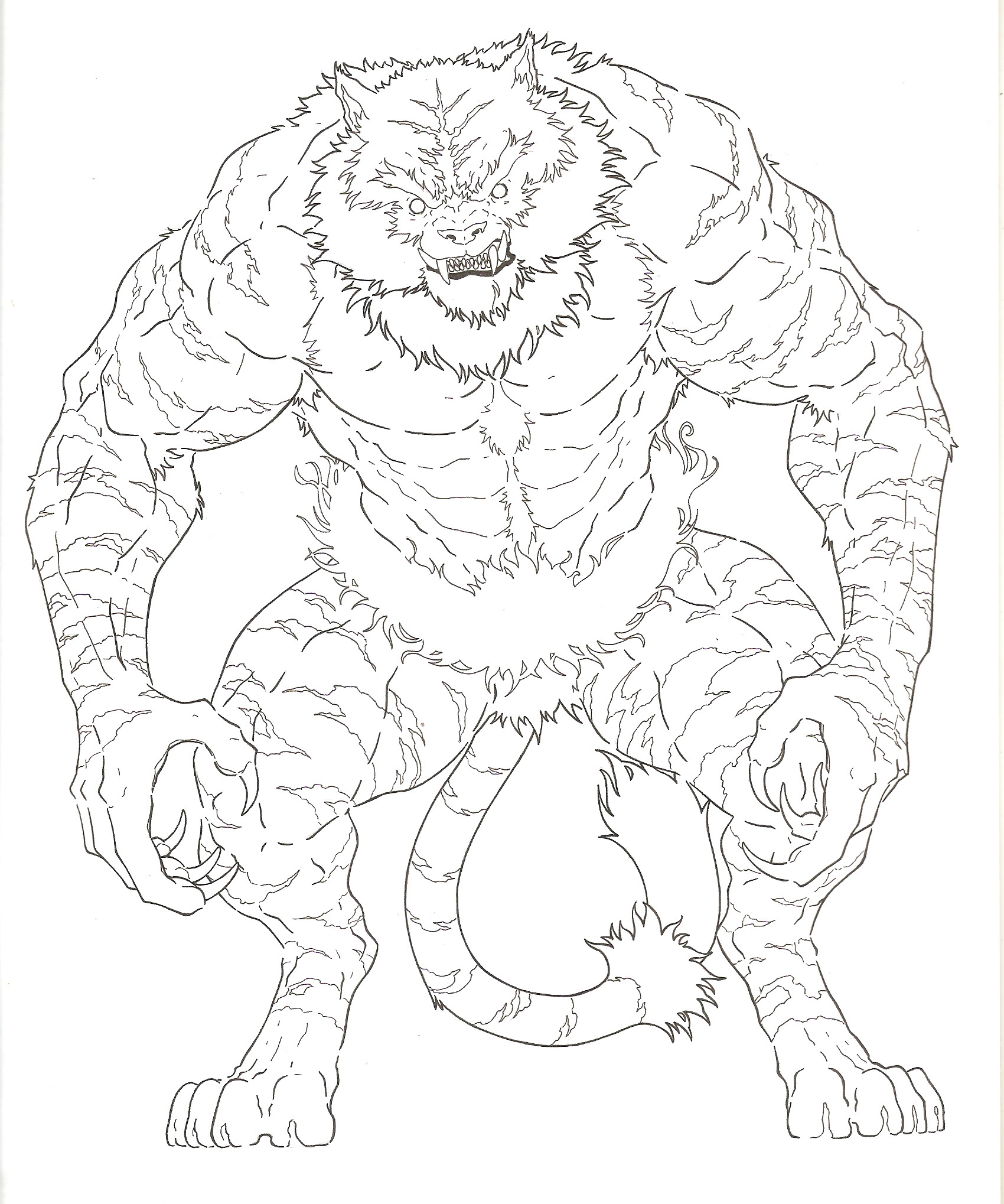 Incineroar Pages Coloring Pages