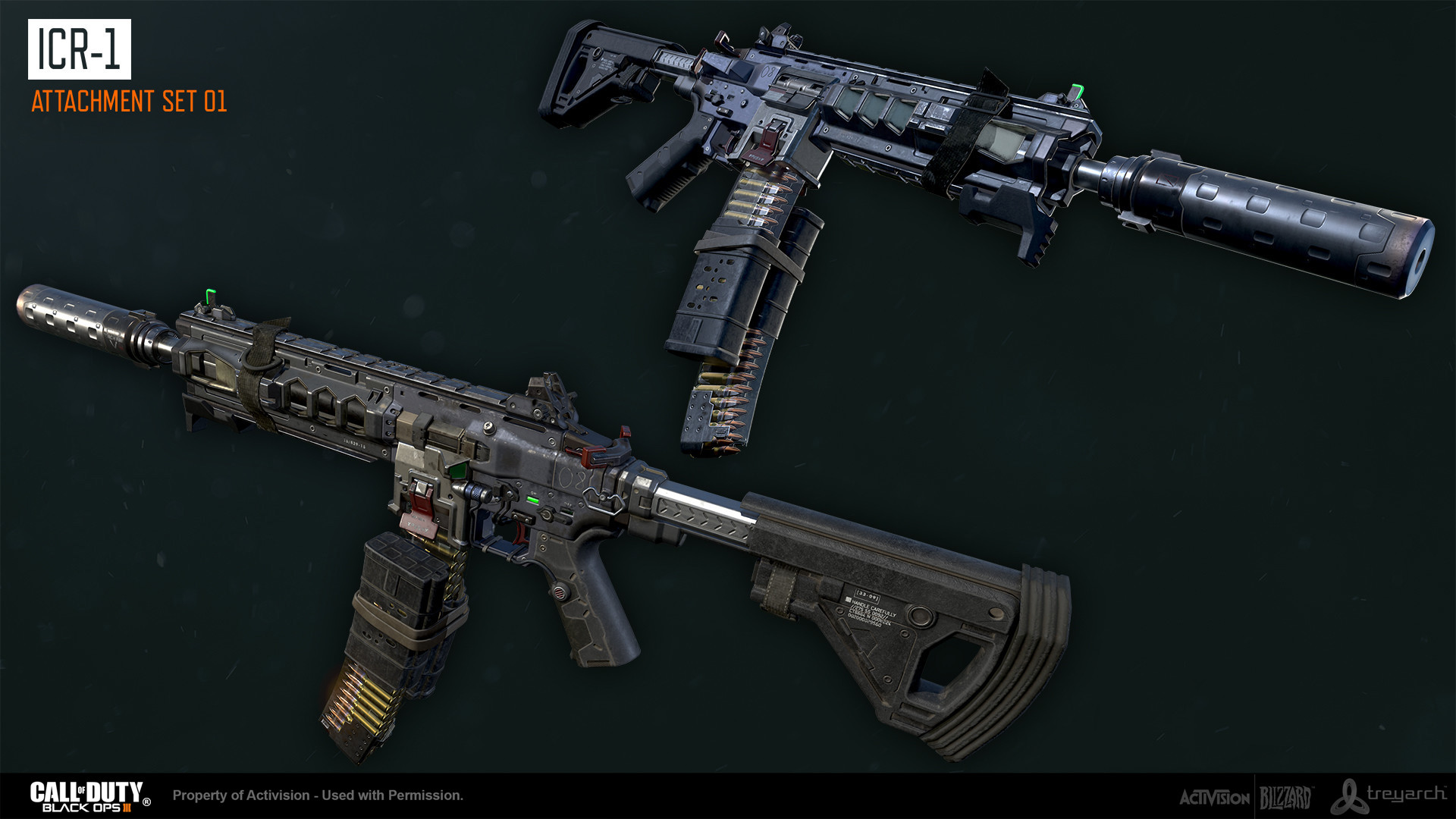 Artstation Black Ops 3 Icr 1 Assault Rifle Ethan Hiley