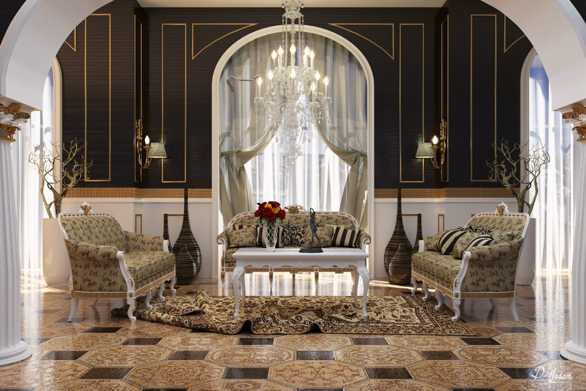 Artstation Royal Master Bedroom From Villa Issam Darif