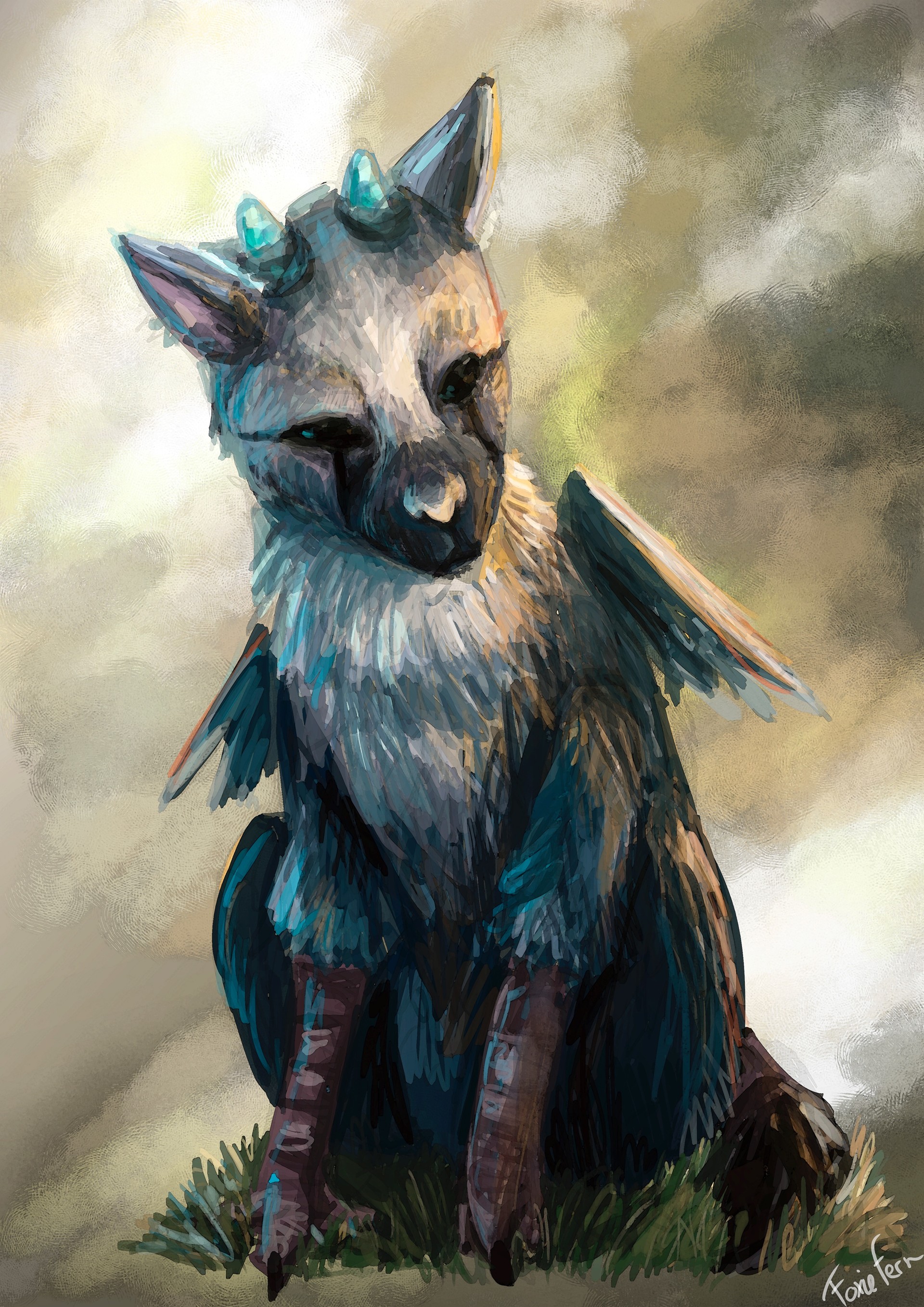 ArtStation - The Last Guardian - Trico