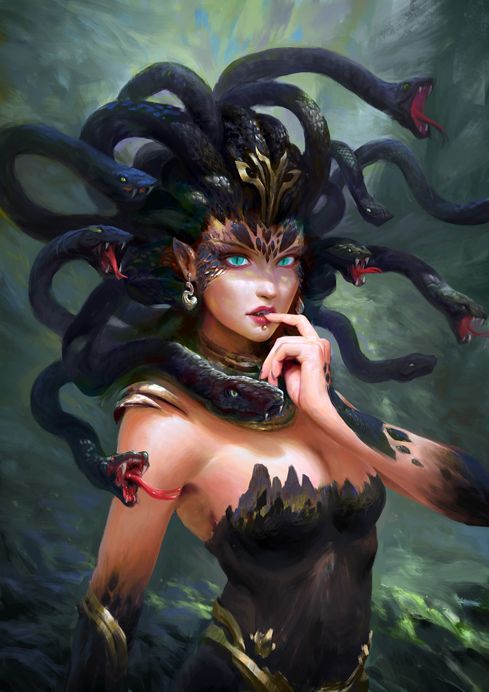 Medusa By Song Yueran Imaginarymonstergirls