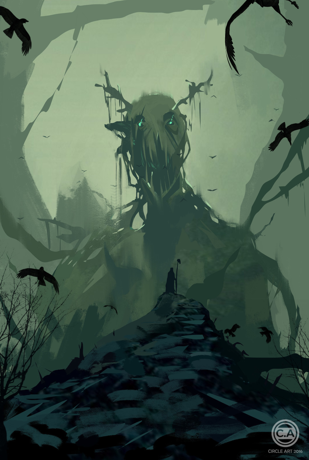 Artstation Sacrifice Circle Art