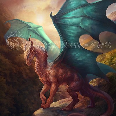 Vasilyna holod fantasy dragon