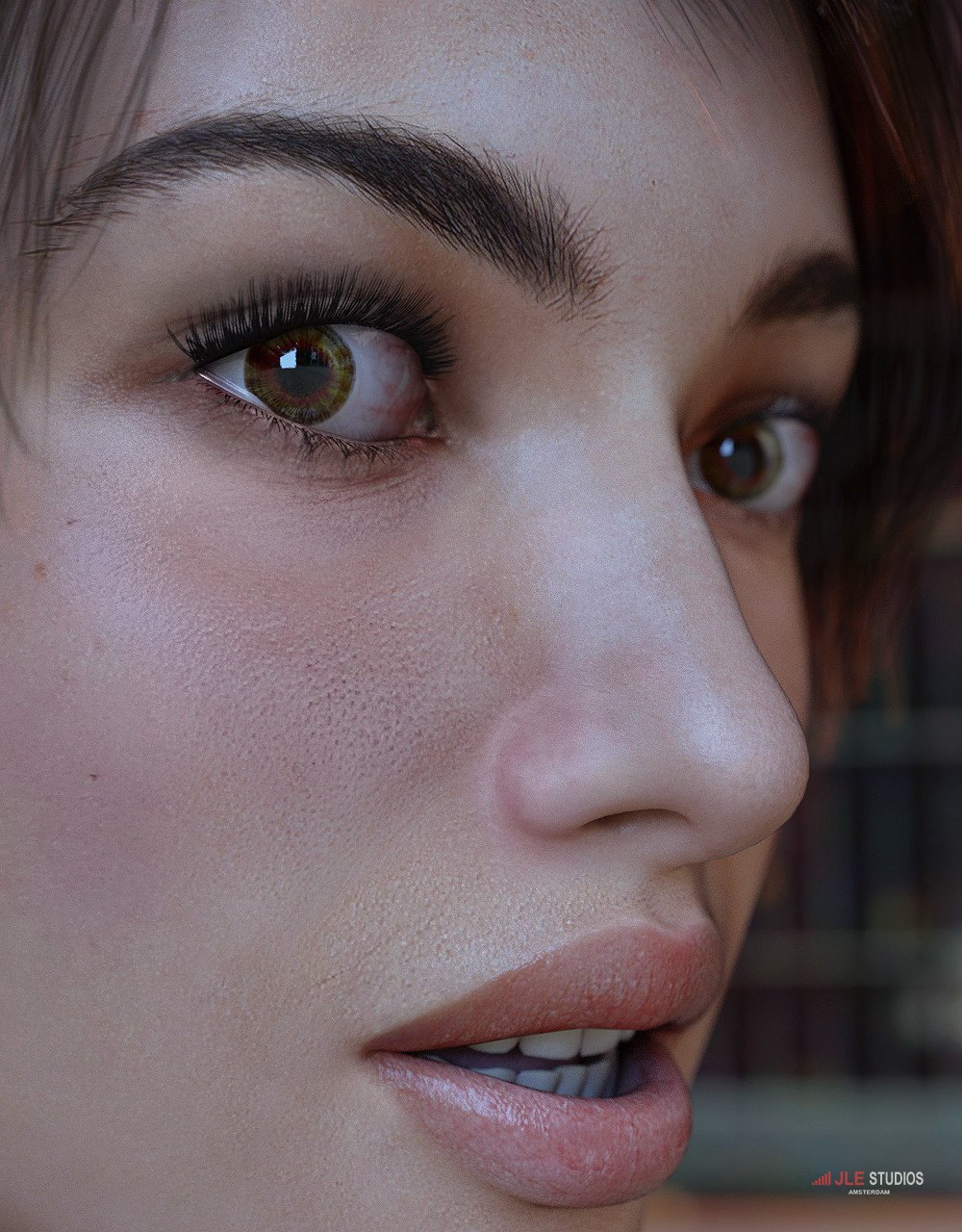 Artstation Megan Blender 3d Artwork Jle Studios I U Asset