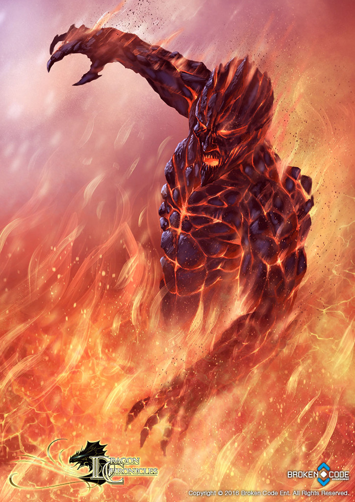 Fire Elemental - Dragon Chronicles