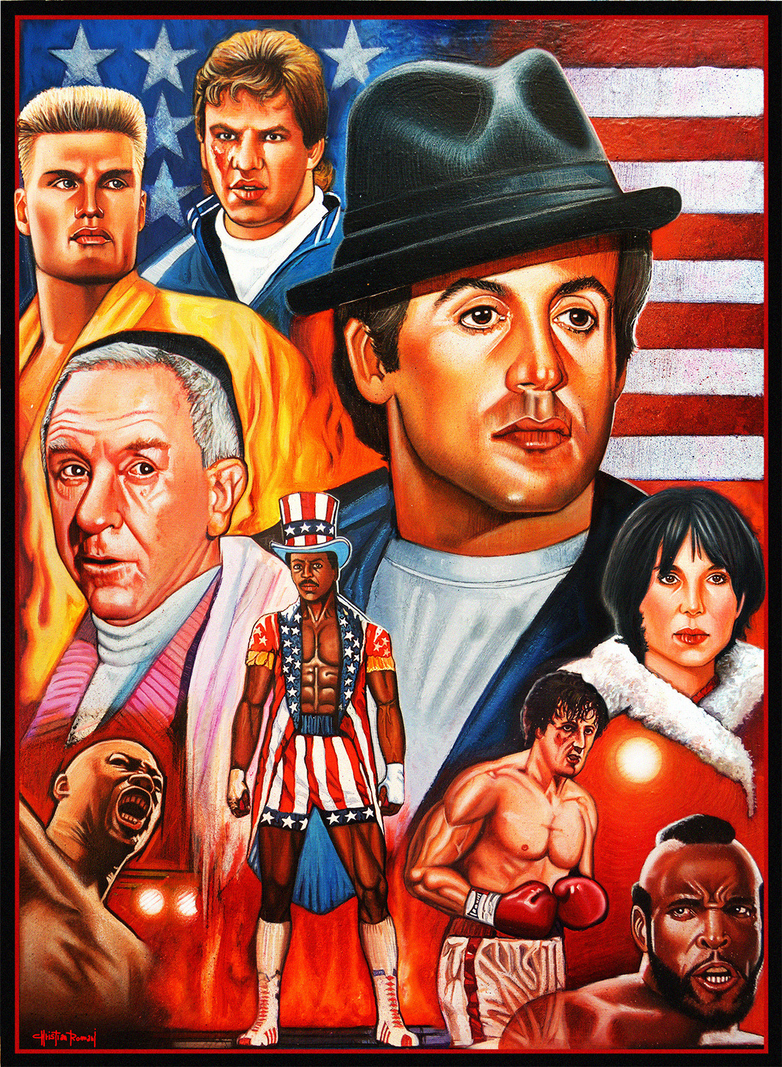 ArtStation - Rocky Balboa Saga, Christian Romani