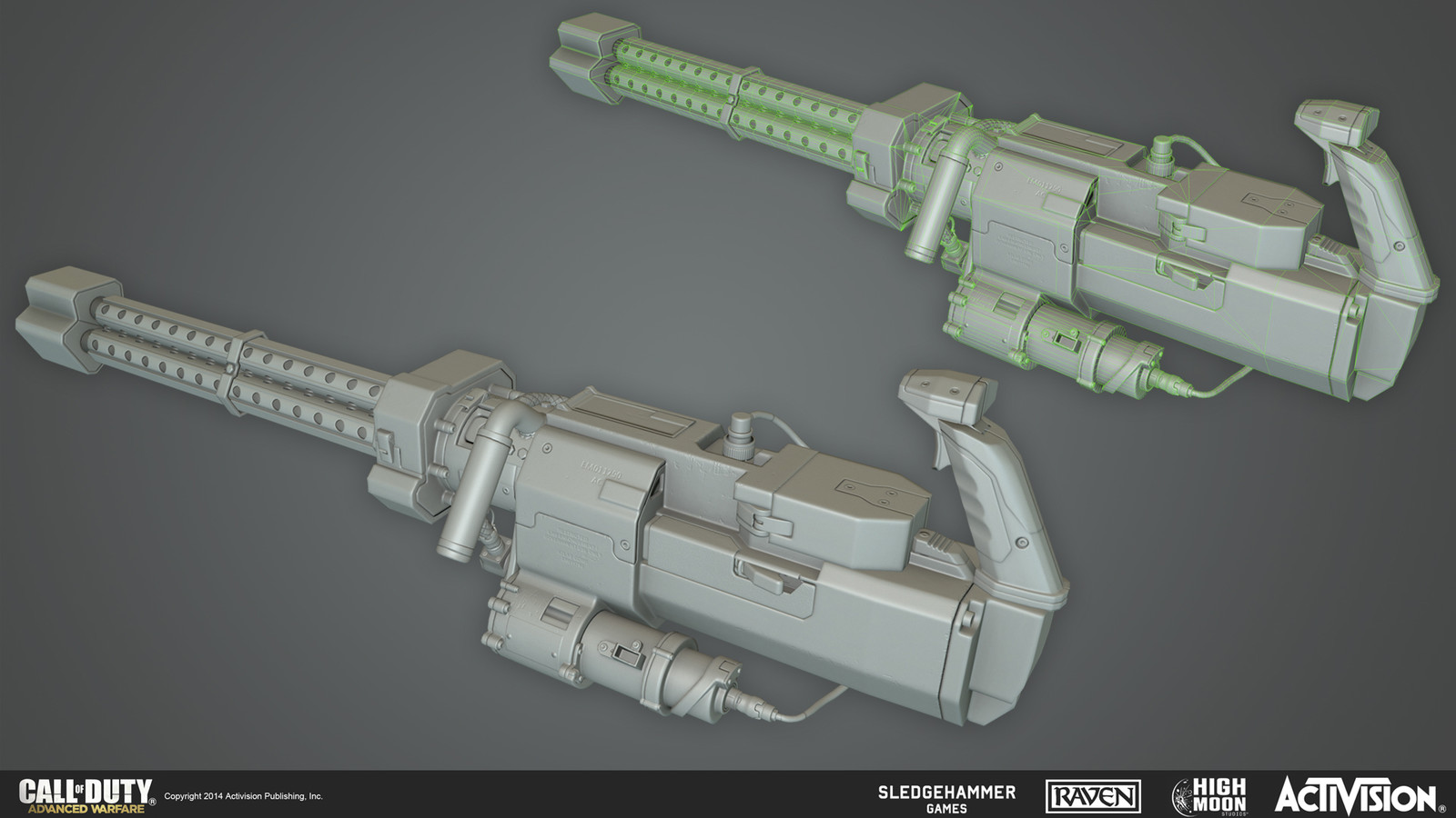 Low Poly Bake + Wireframe