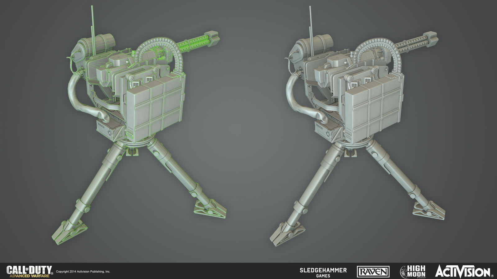 Low Poly Bake + Wireframe