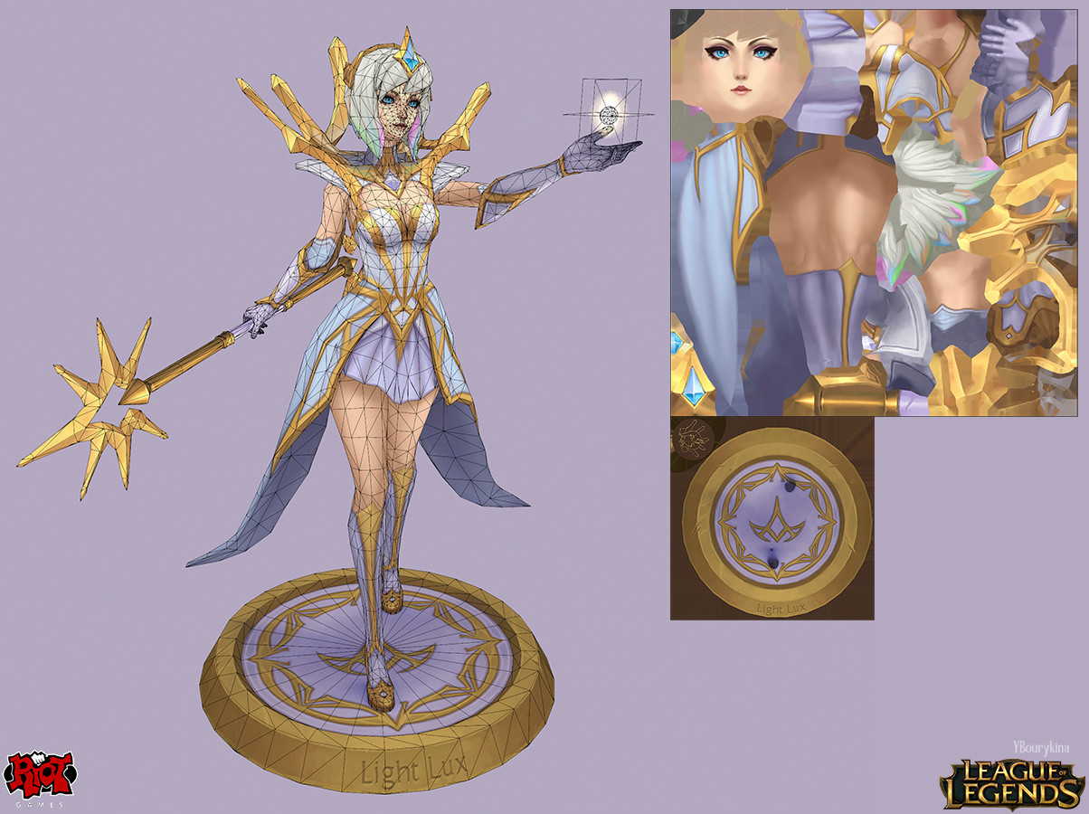 Artstation Elementalist Lux Light Yekaterina Bourykina