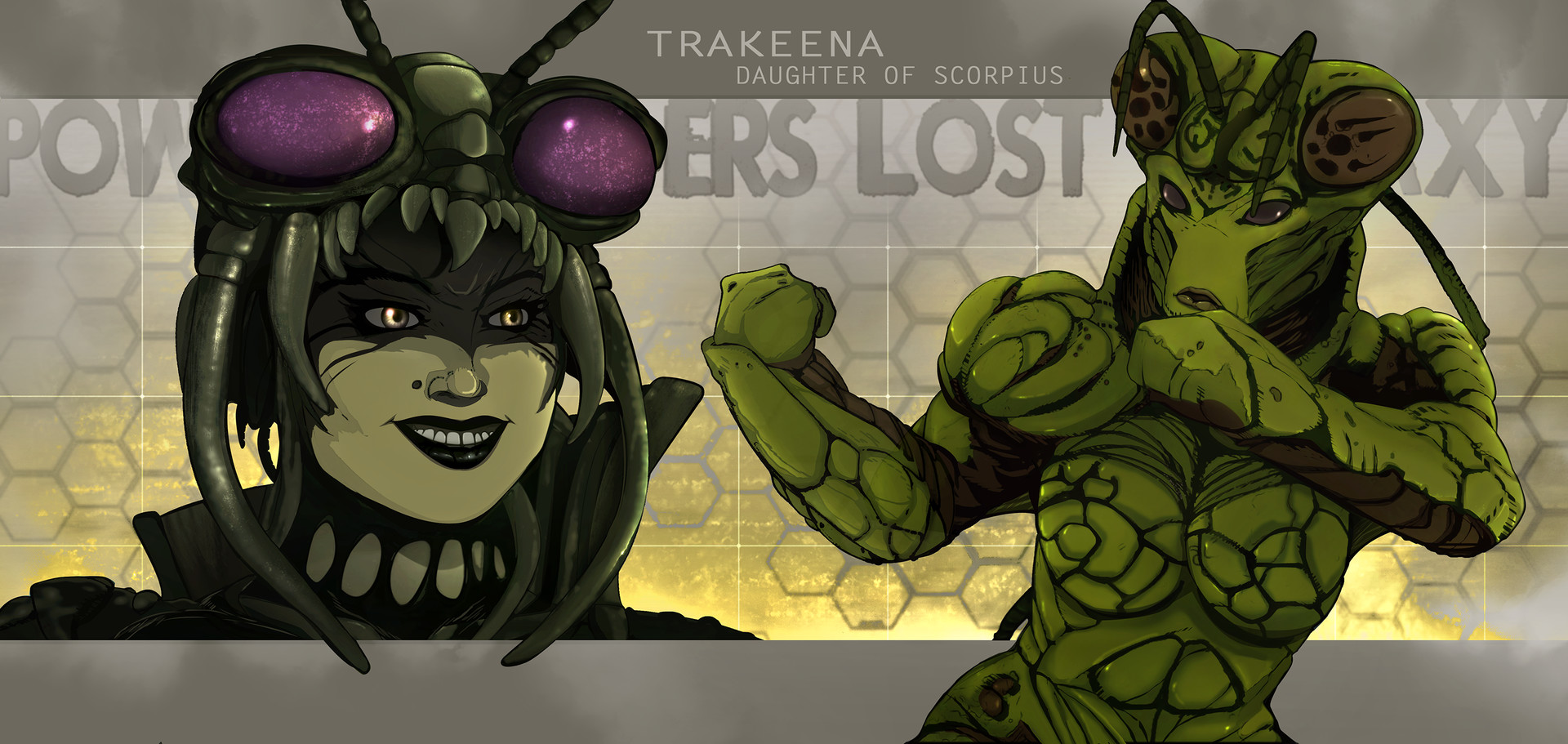 Trakeena the Insect Queen.