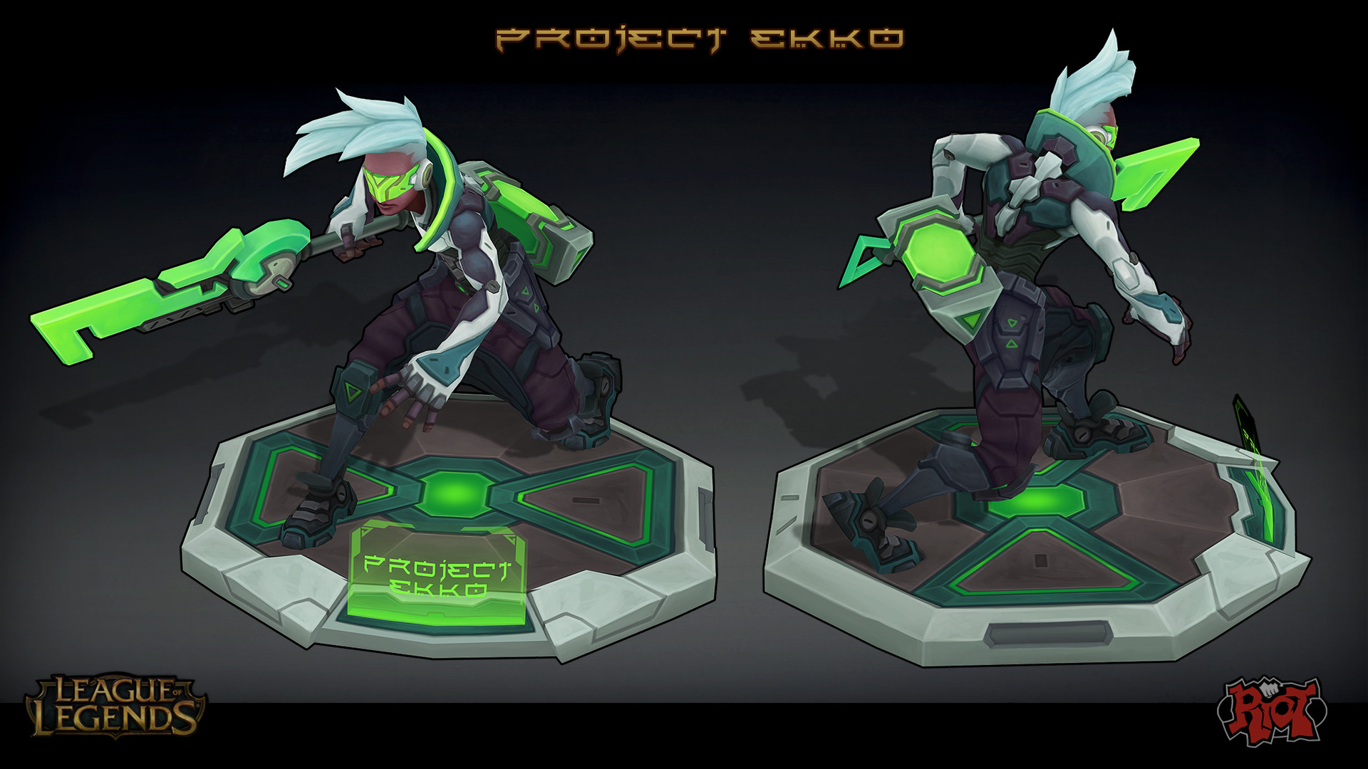 Artstation Project Ekko Oscar Monteon