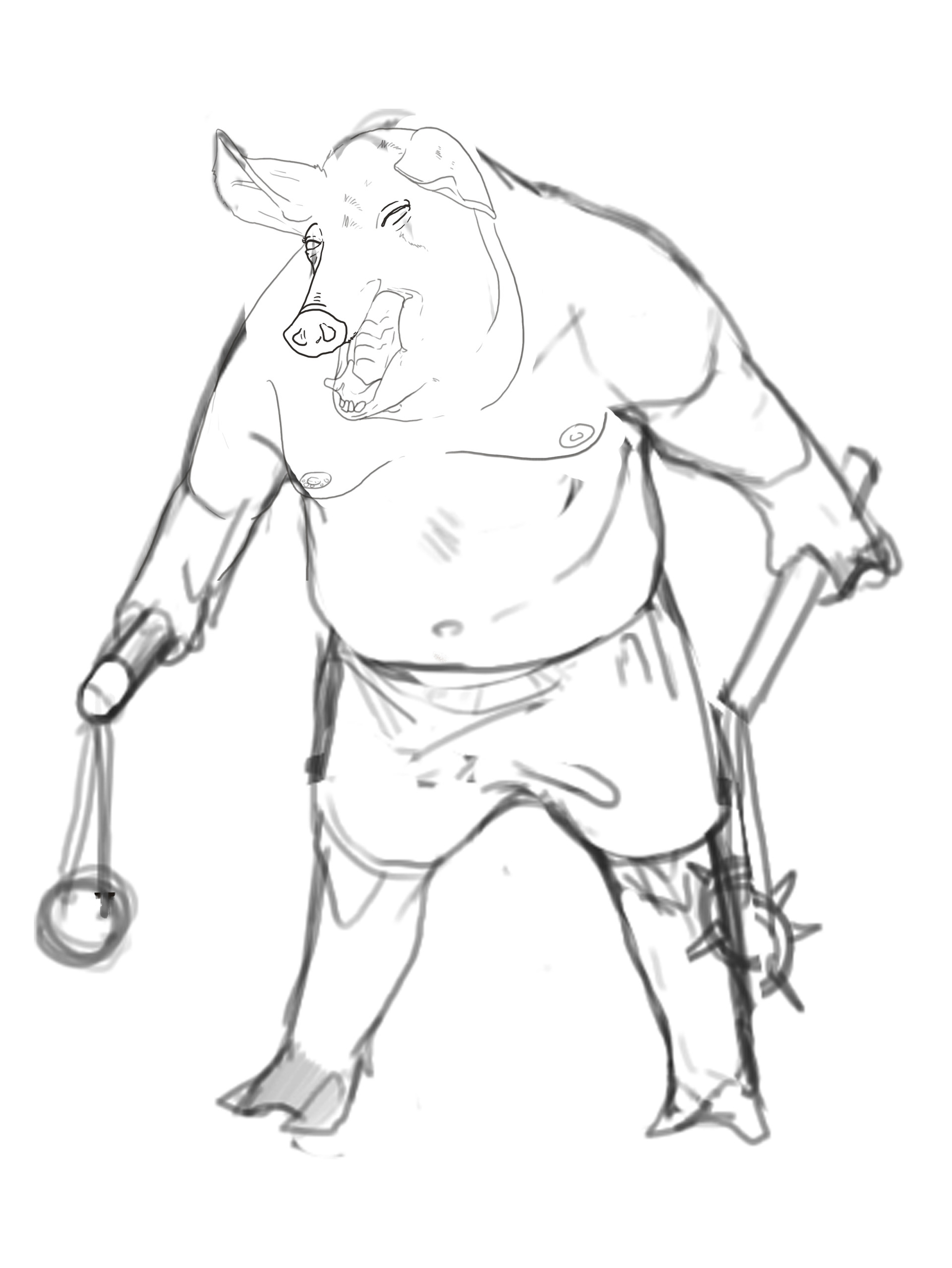 Stephanie Keeline Pig Warrior