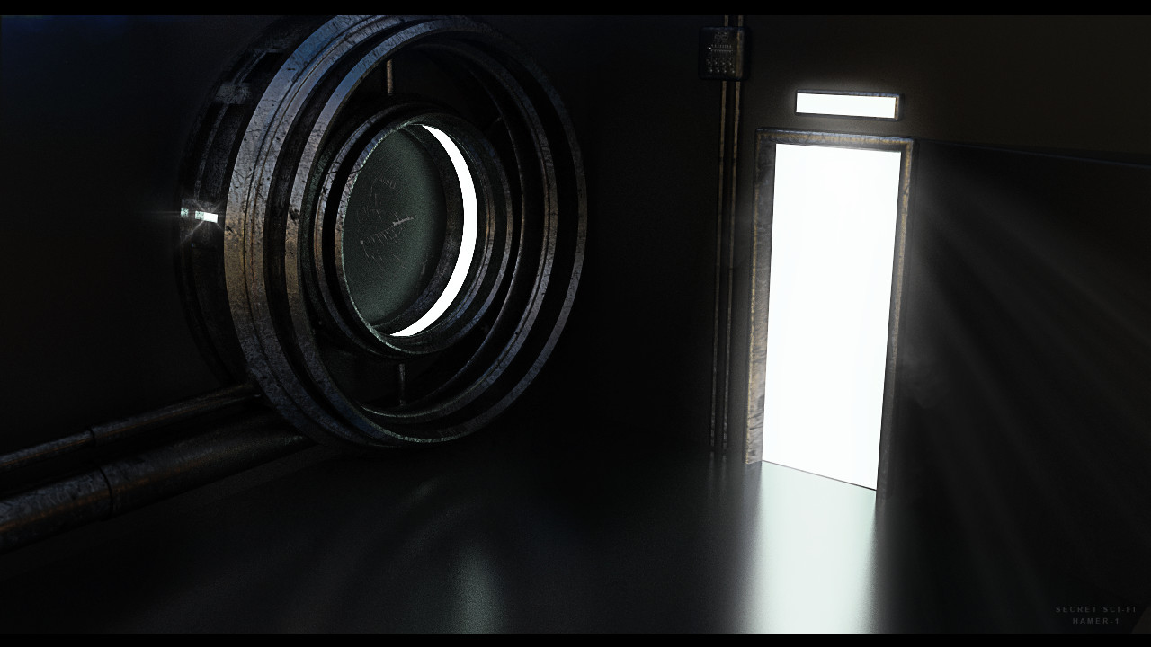 Artstation Secret Door Hamer 1 Alexandre Loiseau