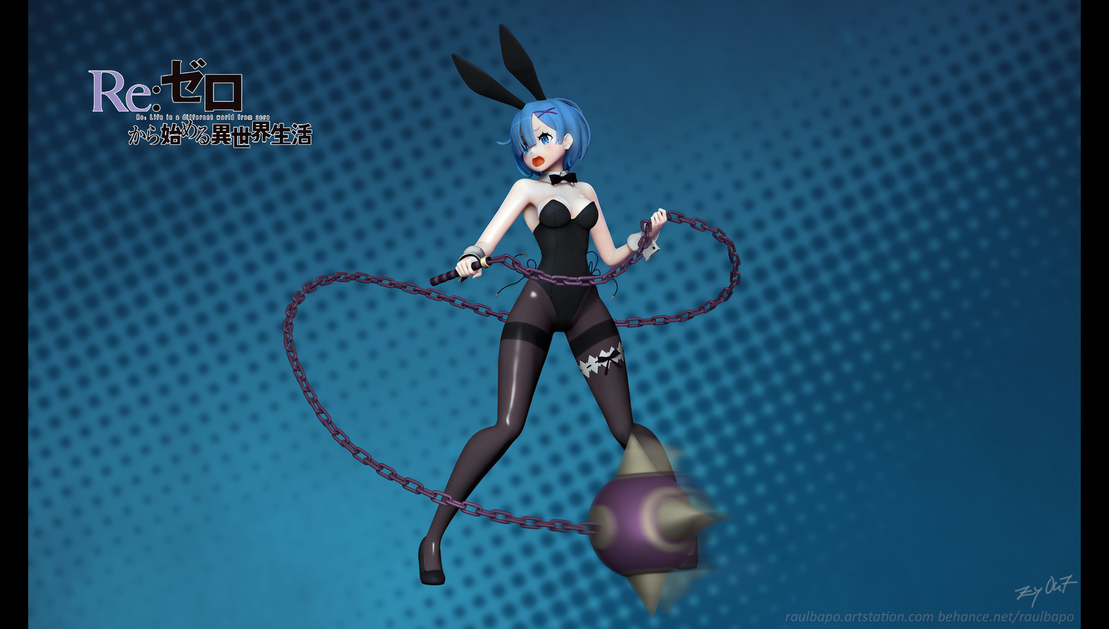 re zero rem bunny