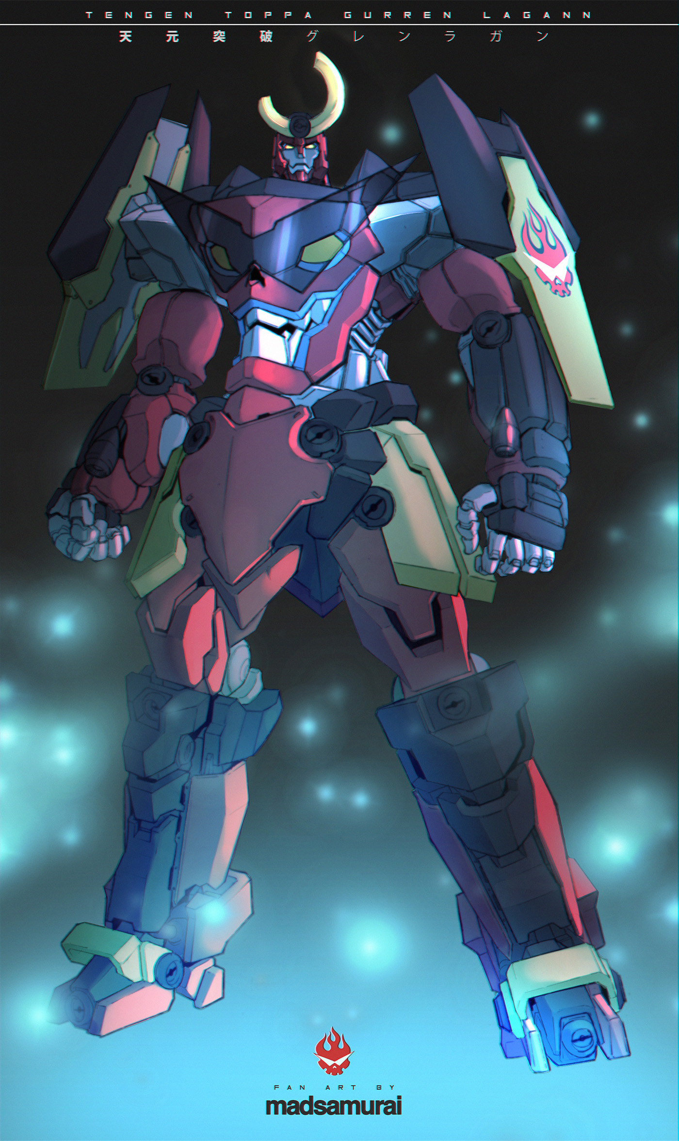 Artstation Gurren Lagann Fan Art Simon Woon See more ideas about gurren lagann, mecha anime, anime. gurren lagann fan art simon woon