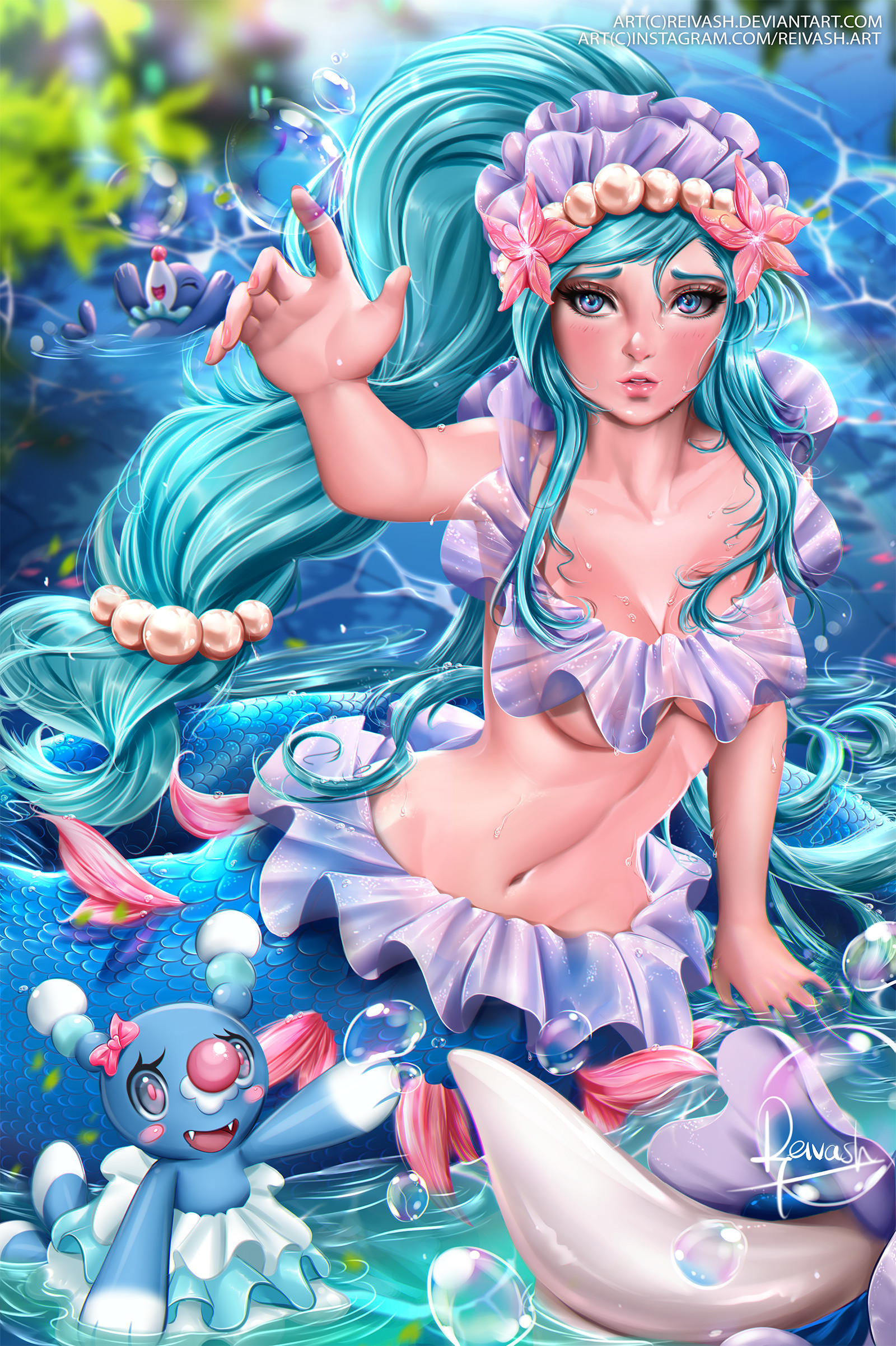 Artstation Primarina Pokemon Sun Moon Reivash Art Artstation Primarina Pokemon Sun Moon Reivash Art