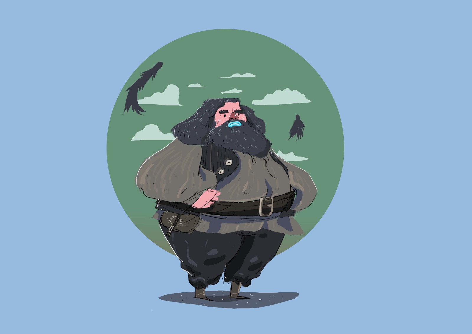 Chara design - Hagrid