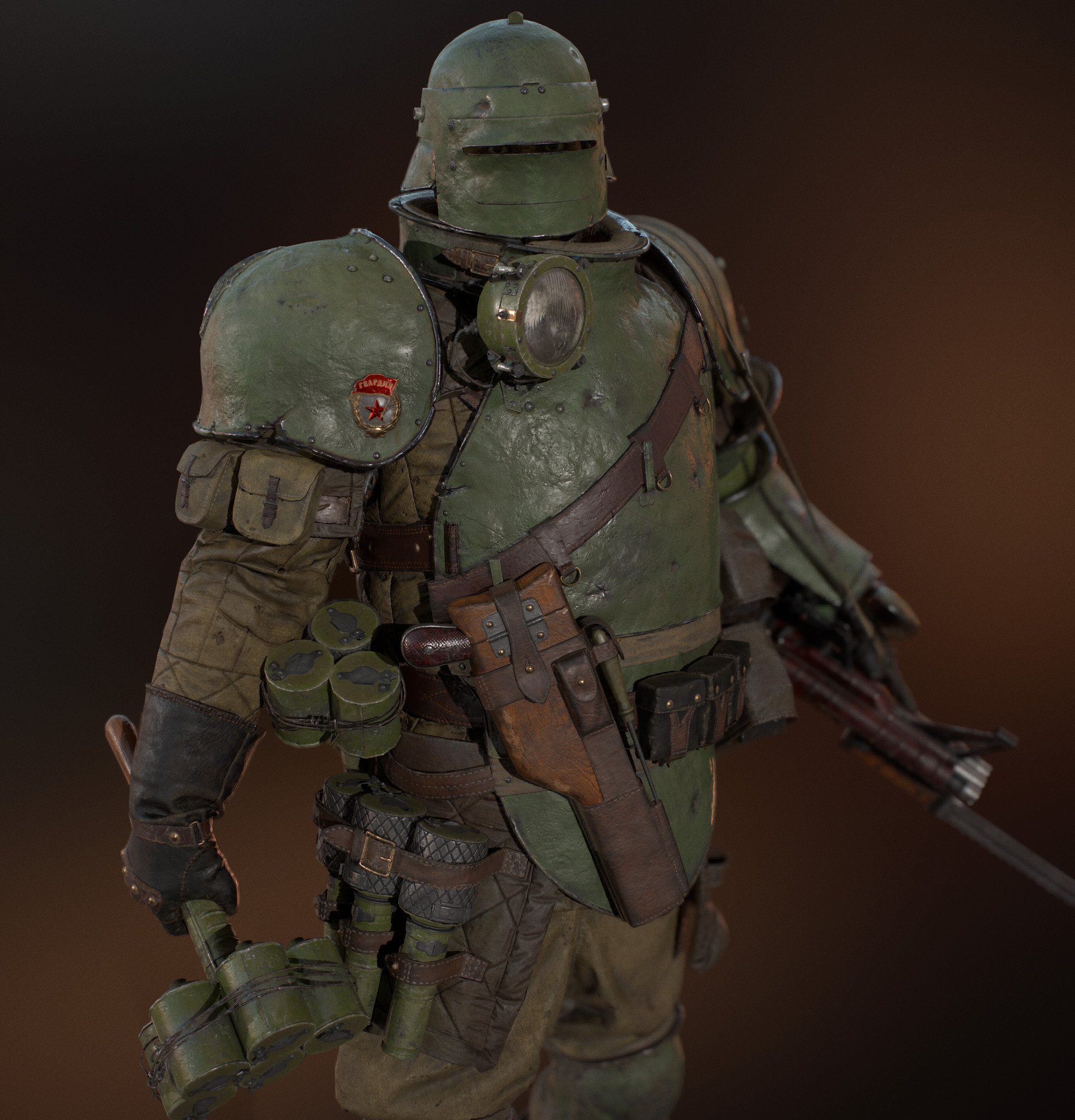 Dmitry Bezrodniy RKKA Shock Trooper