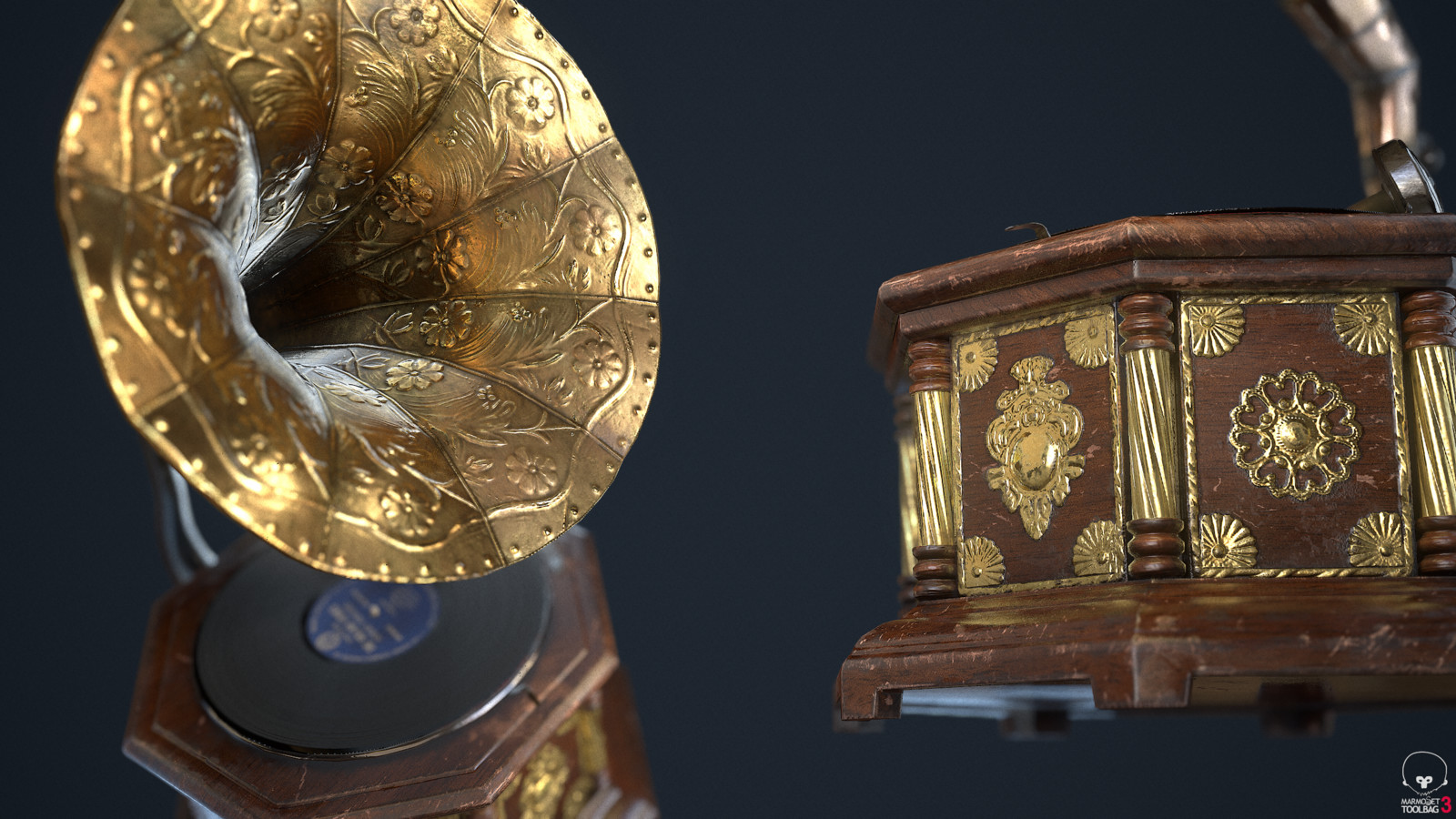 монах авель граммофон