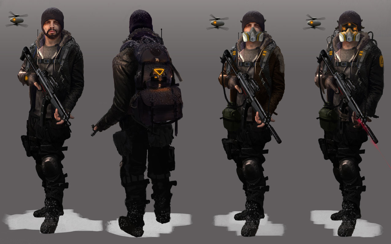 ArtStation - THE DIVISION CHAR CONCEPT