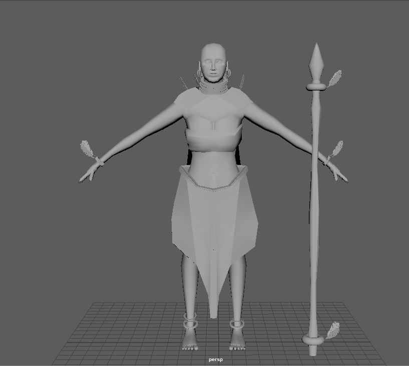 Artstation 3d Maya Character Modeling Zavier Ng