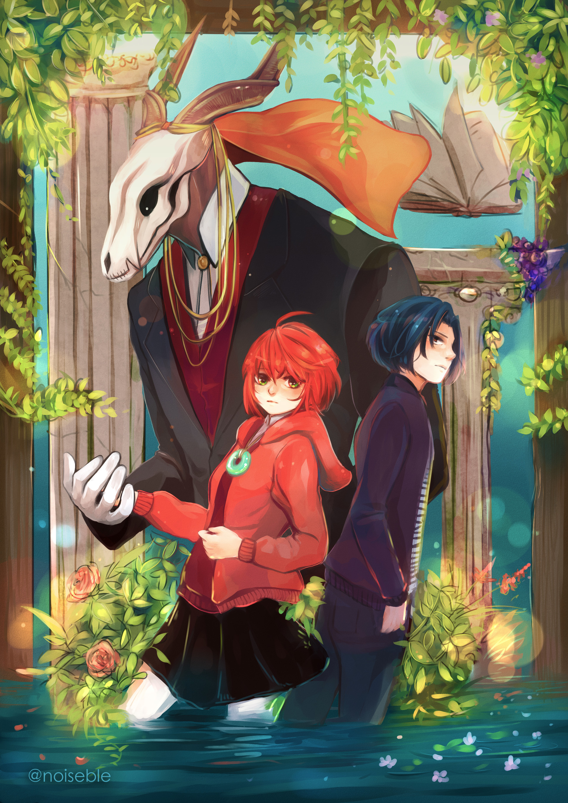 Artstation The Ancient Magus Bride Fanart Kel Khiew Sleep f:the ancient magus bride. ancient magus bride fanart kel khiew