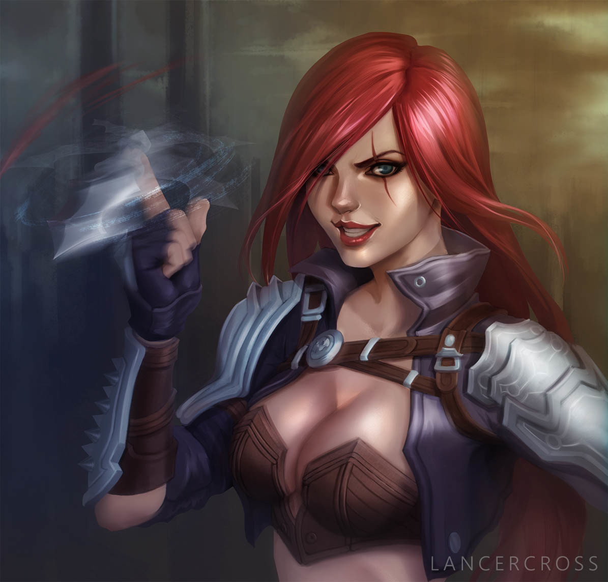 Katarina from League of Legends.