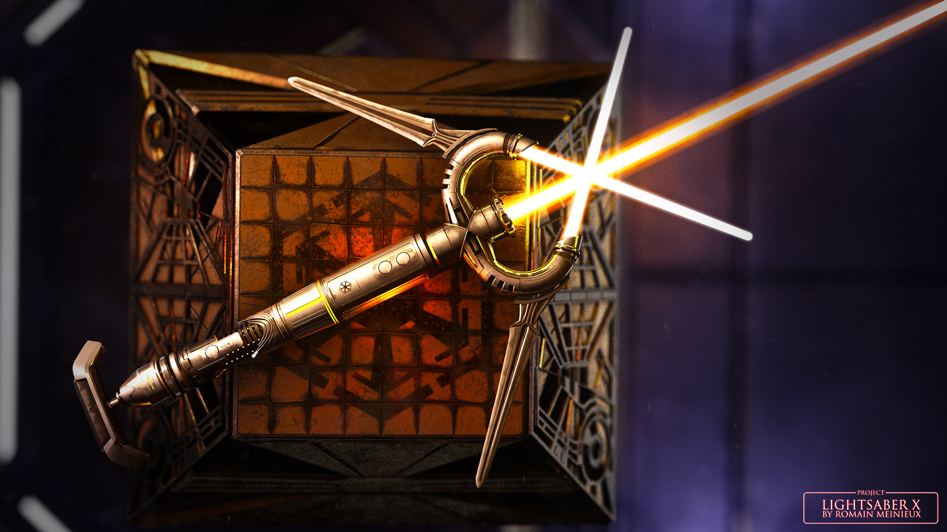 Artstation Lightsaber X Romain Meinieux