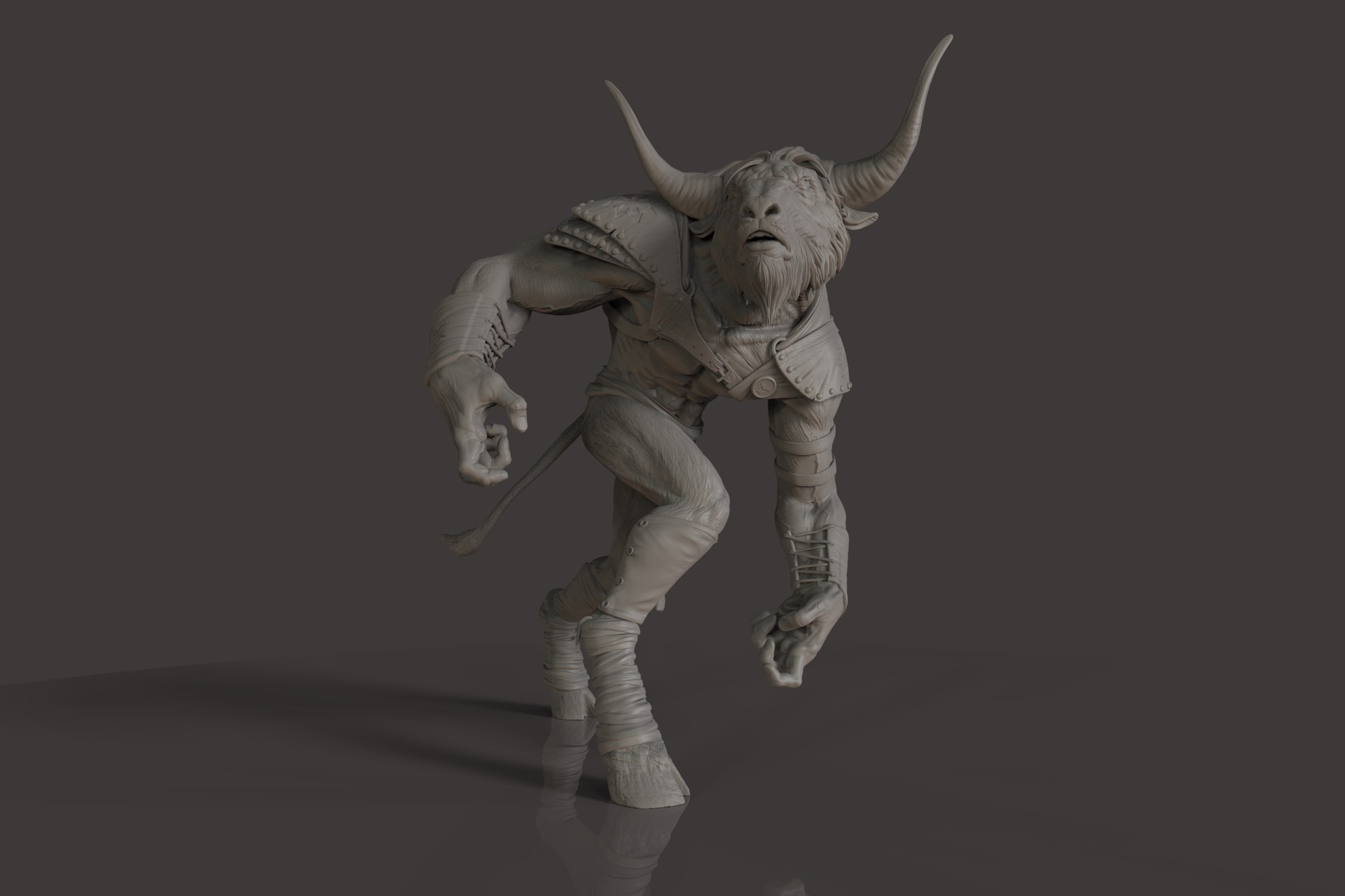 Minotaur 3D Print by Formlabs.