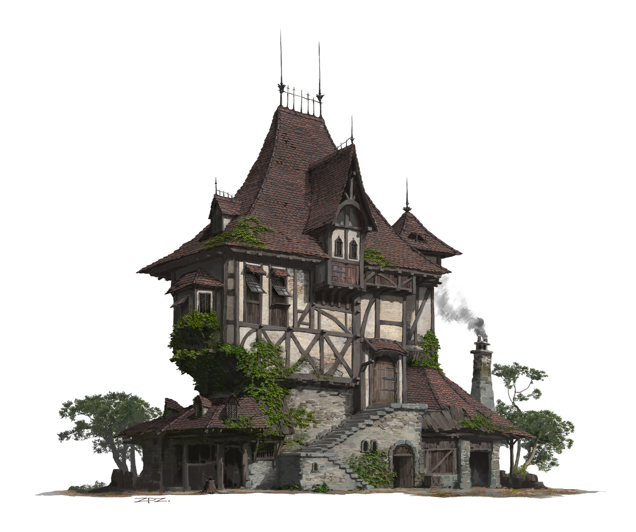 Folk House - [Full Interior] Minecraft Map