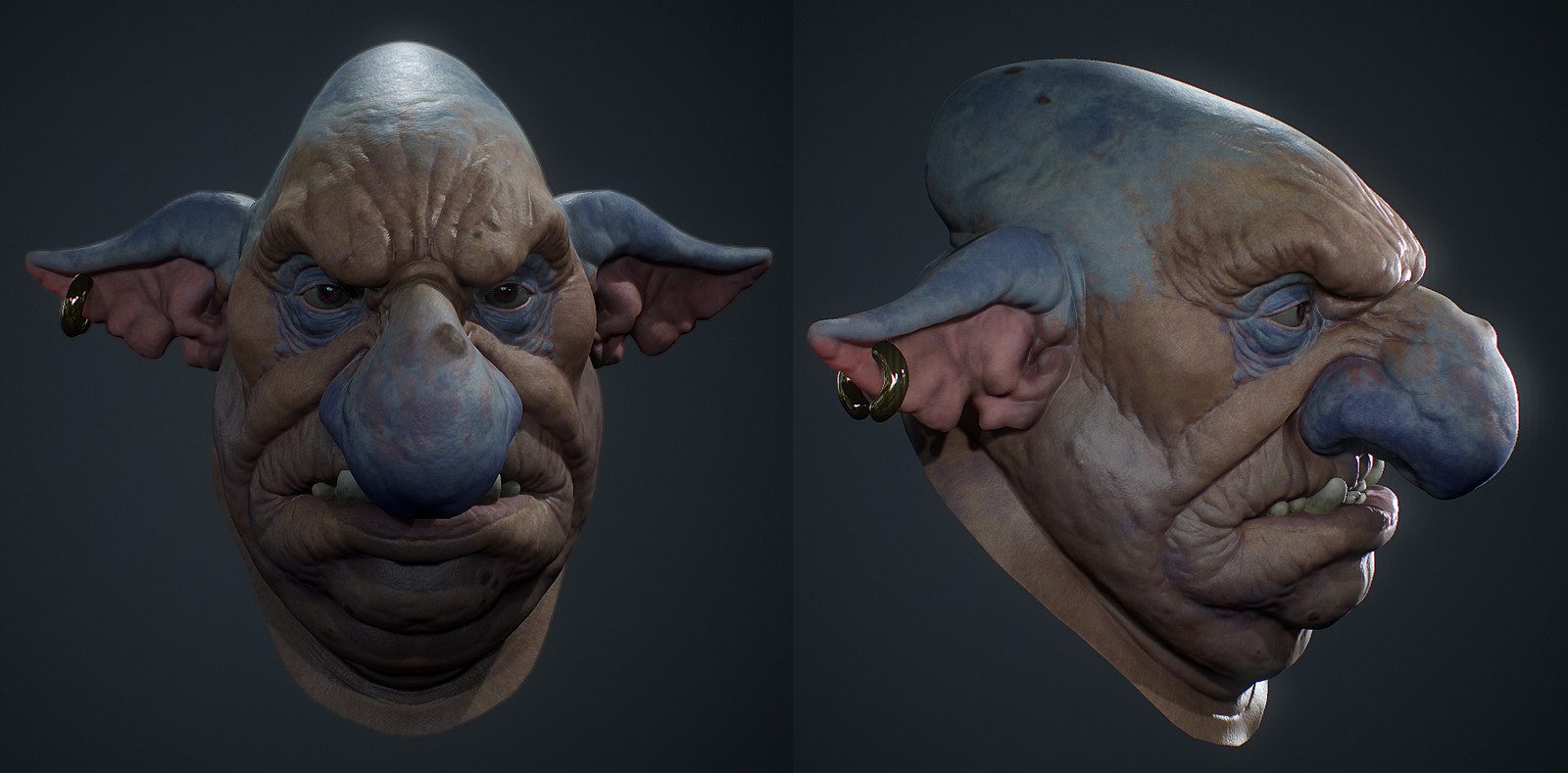 Further texturing in Substance and Marmoset Toolbag 3.