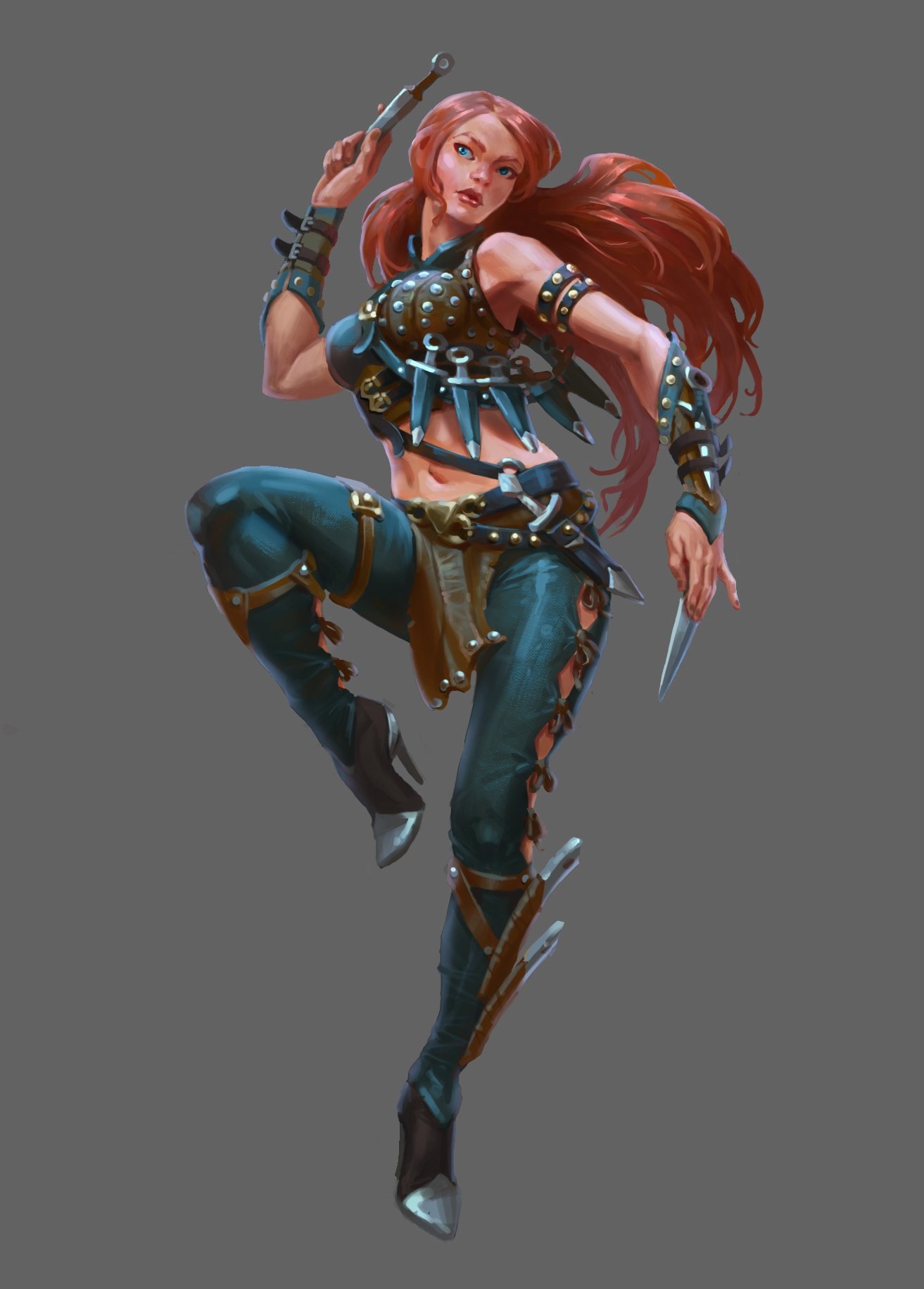 ArtStation knife thrower