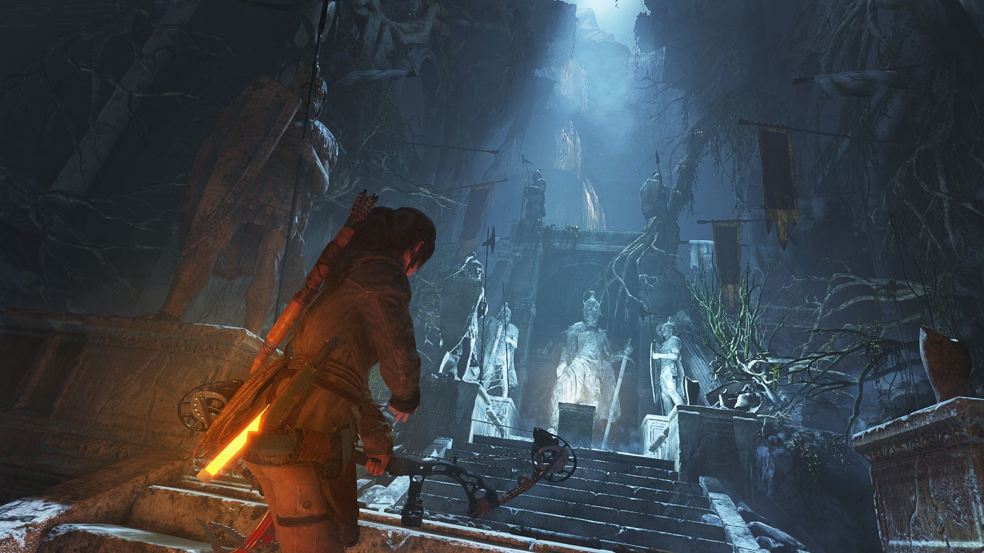 AREA 9 - FLOODED ARCHIVES - Rise of the Tomb Raider Walkthrough