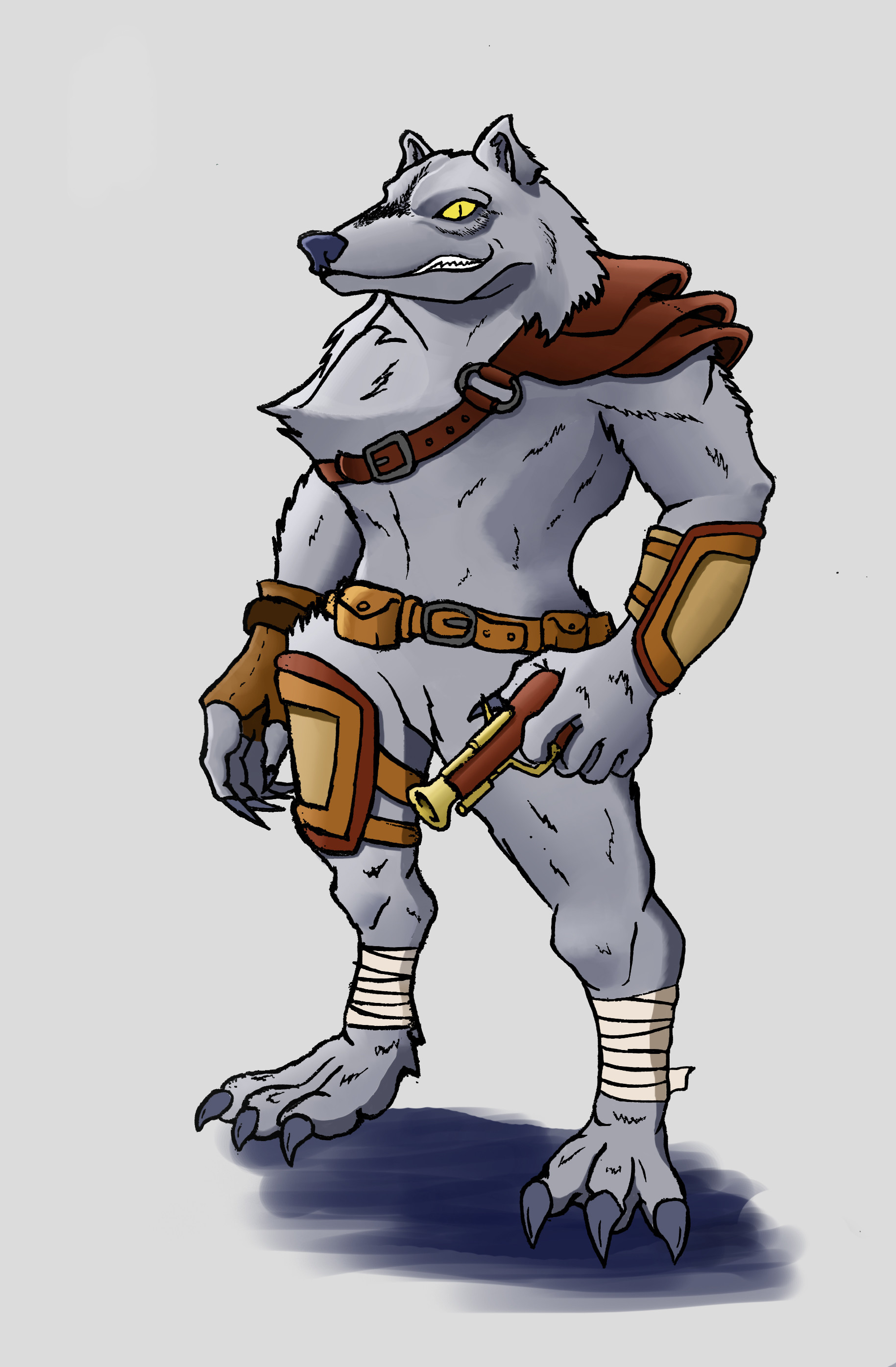 ArtStation - Steampunk Werewolf