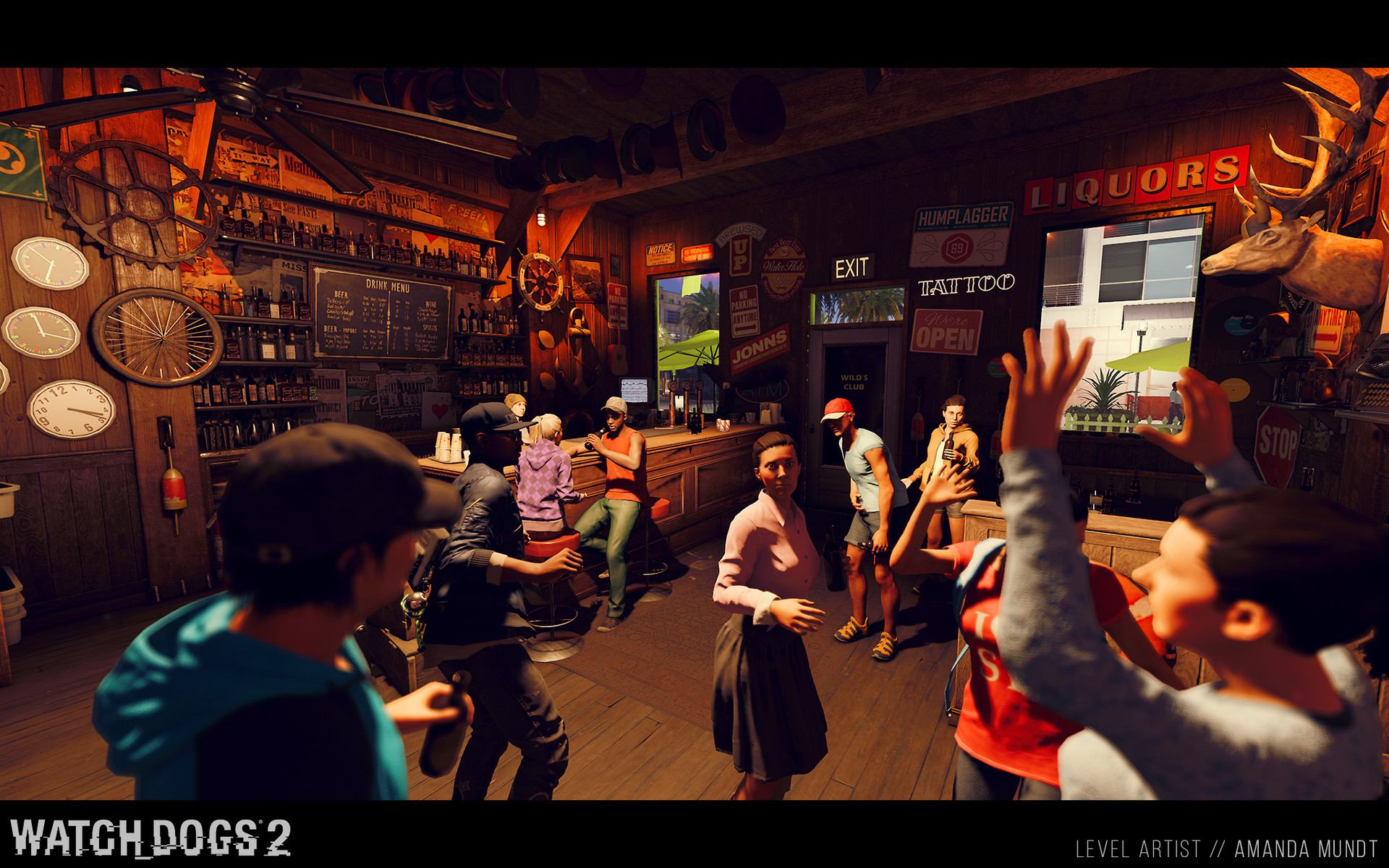 artstation watch dogs 2 bar interiors amanda mundt
