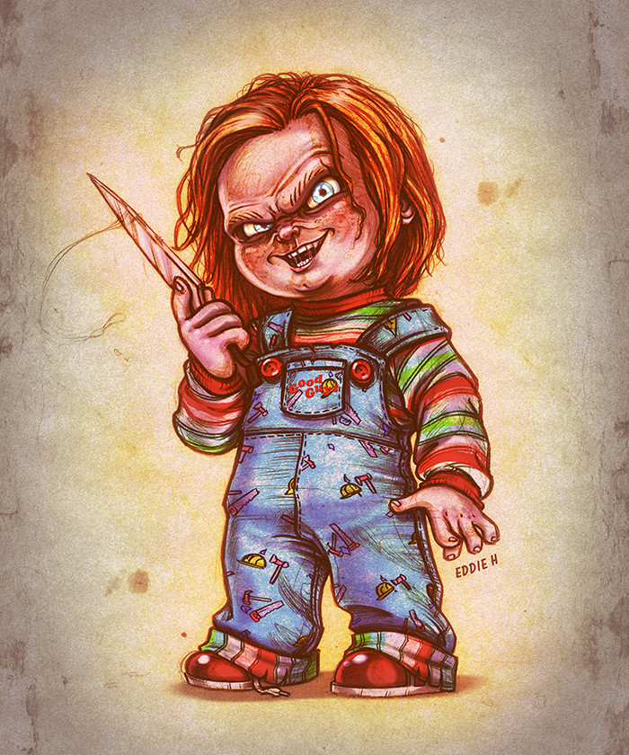 Chucky fan art.