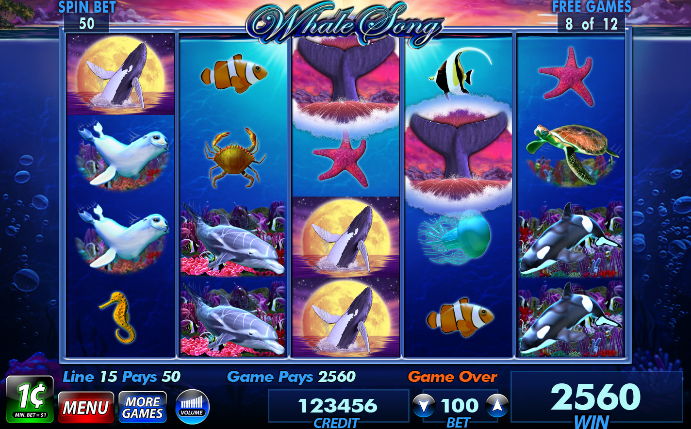 Whale Song Slot Machine