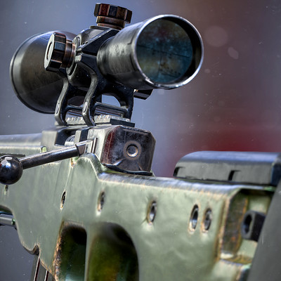 Old Sniper Rifle AWP 