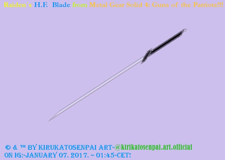 Ivan Noah Binicki Metal Gear Solid 4 Guns Of The Patriots Raiden S H F Katana