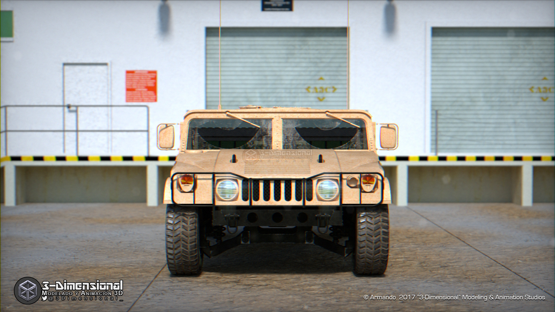 army hummer side view