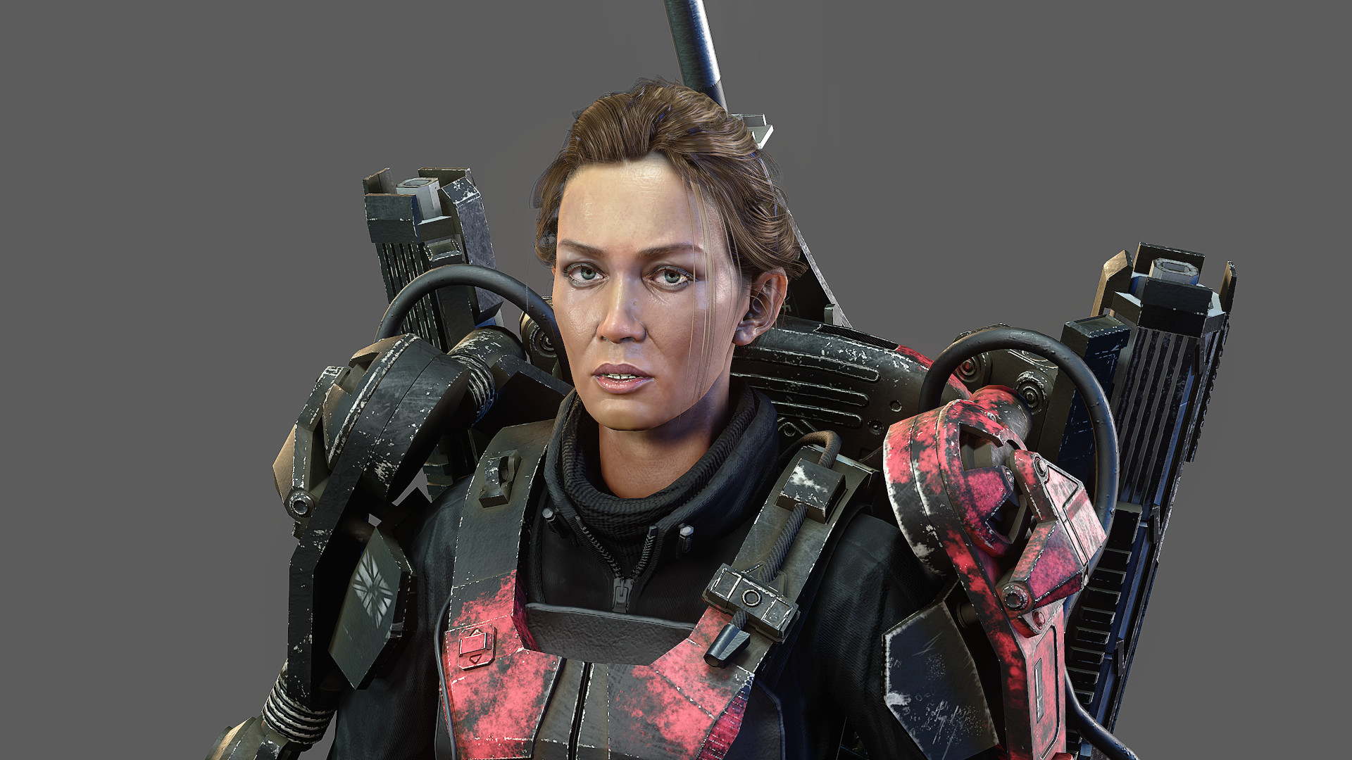 Artstation Edge Of Tomorrow Real Time Emily Blunt Exo Suit Wip William Bowser