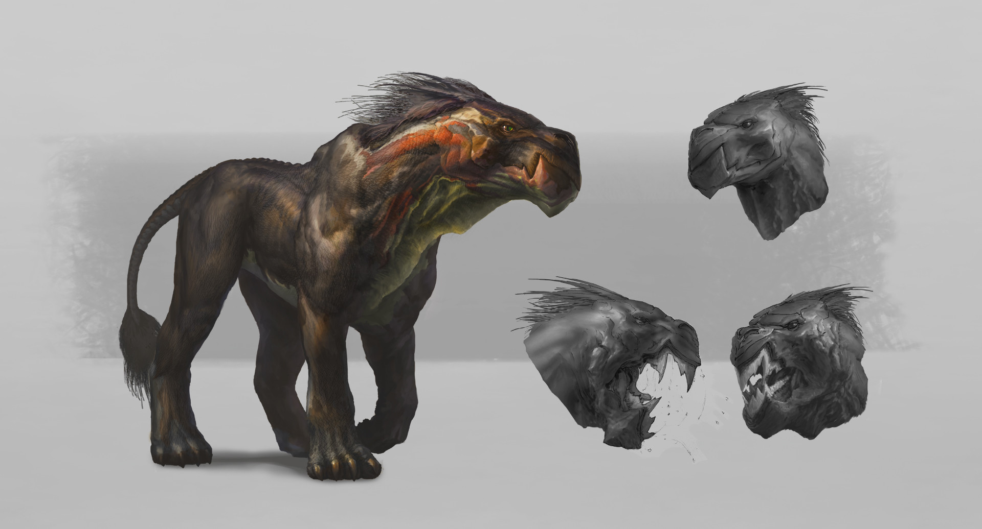 Artstation Fantasy Creature Dog1 Raul Arbeloa Santos