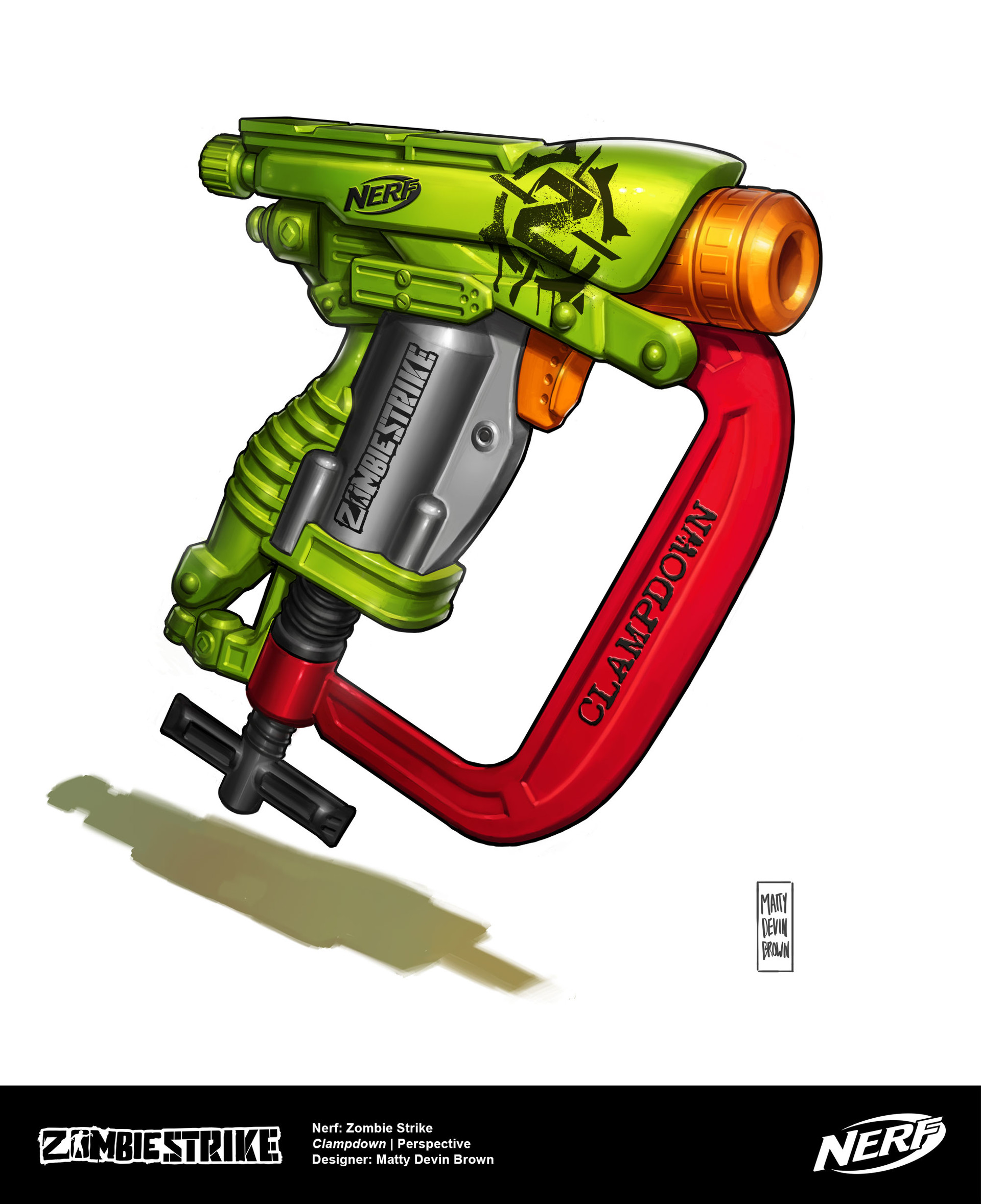 nerf zombie strike line