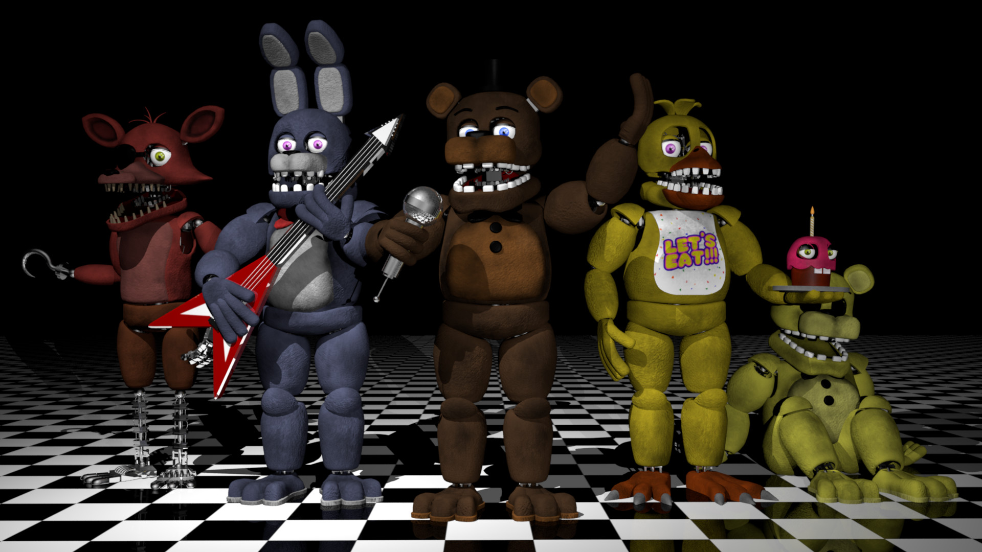 Thomas Honeybell - Five Nights at Freddy's 3 Fan-Made Phantom 3D Models