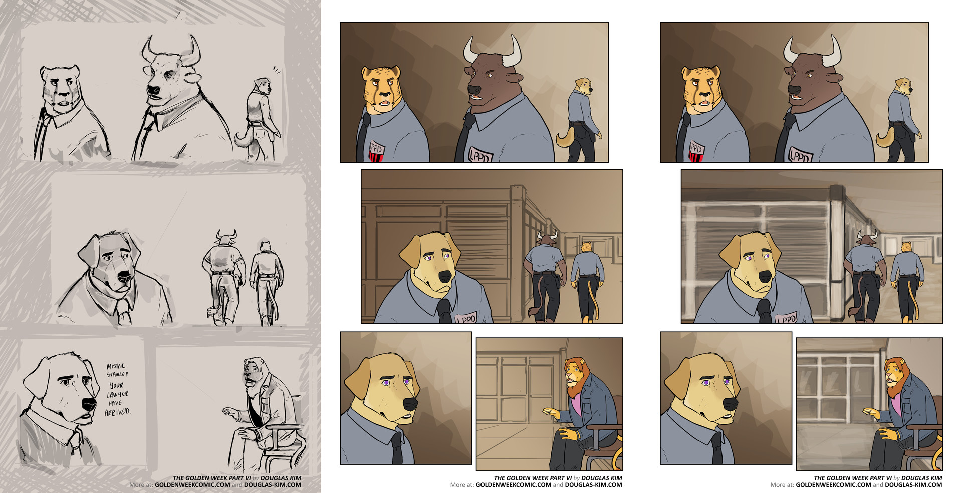 Artstation The Golden Week Comic Page 220