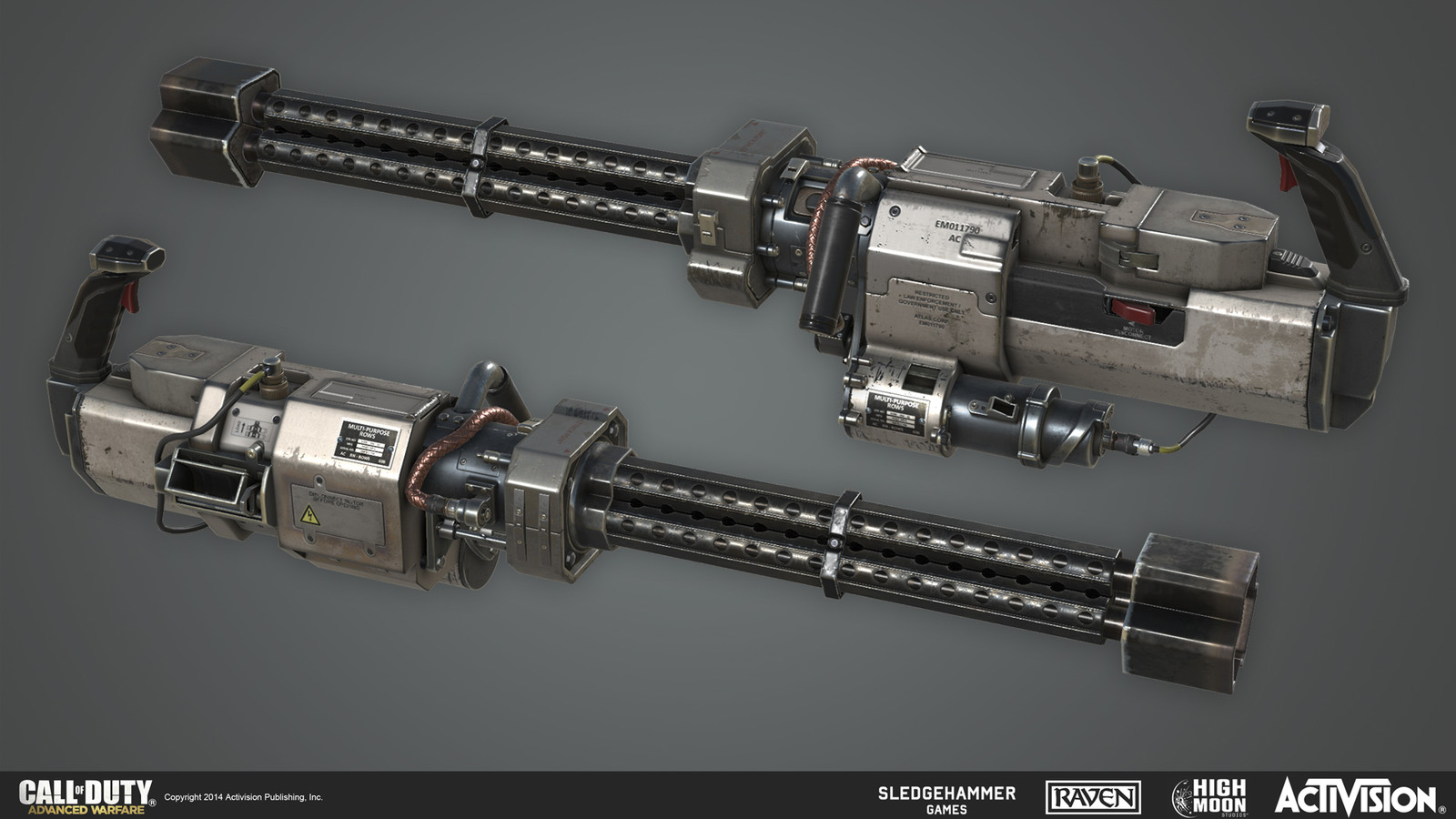 First person sentry scorestreak minigun.