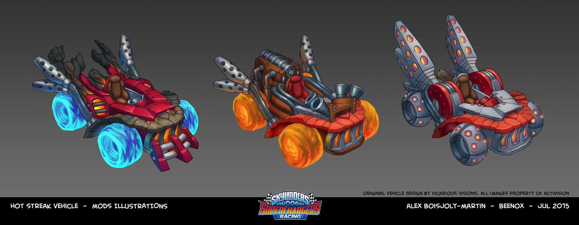 ArtStation Skylanders Superchargers Racing
