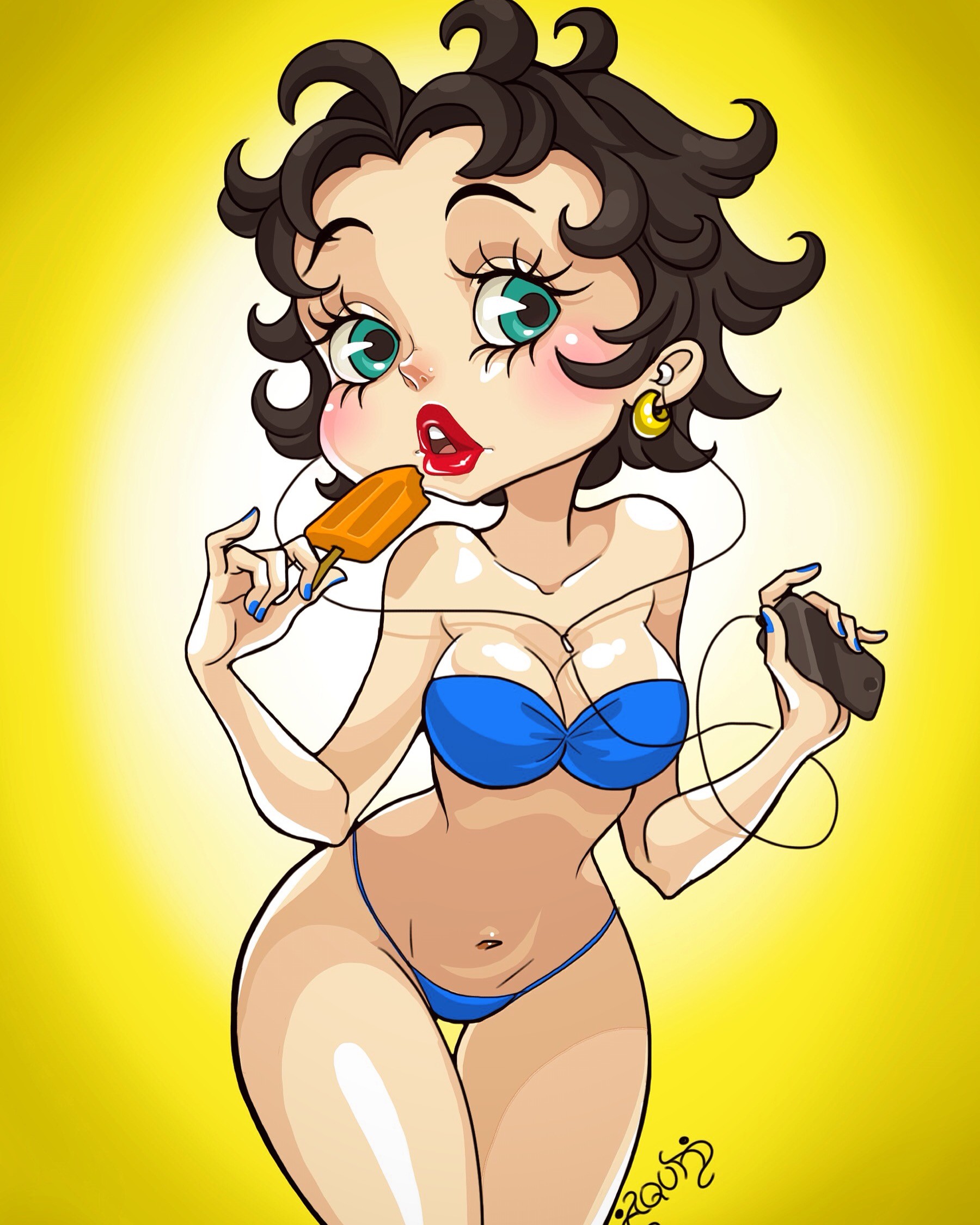Betty Boop by me.